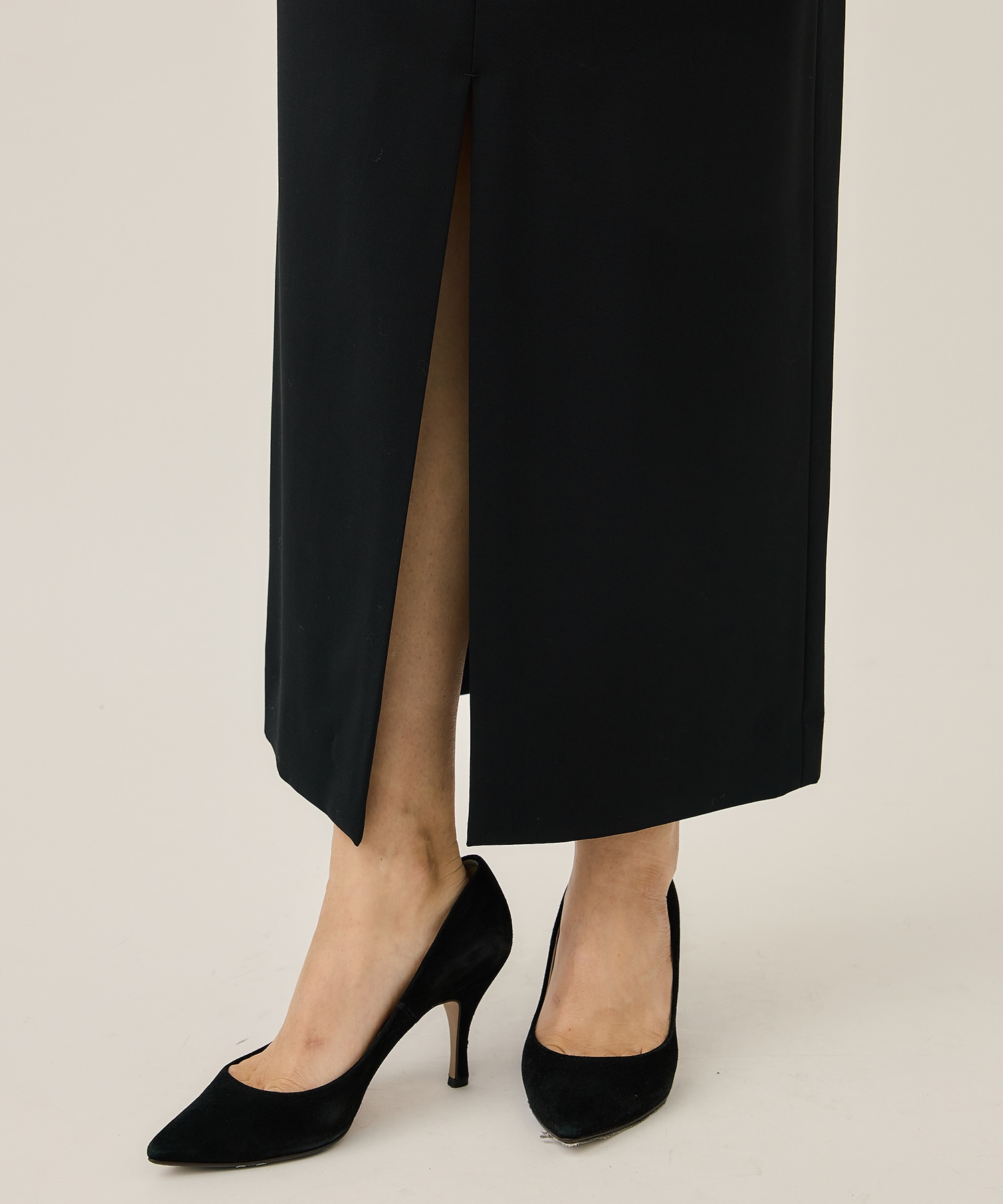 Wool Gabardine High Waisted Skirt(1 BLACK): Mame Kurogouchi