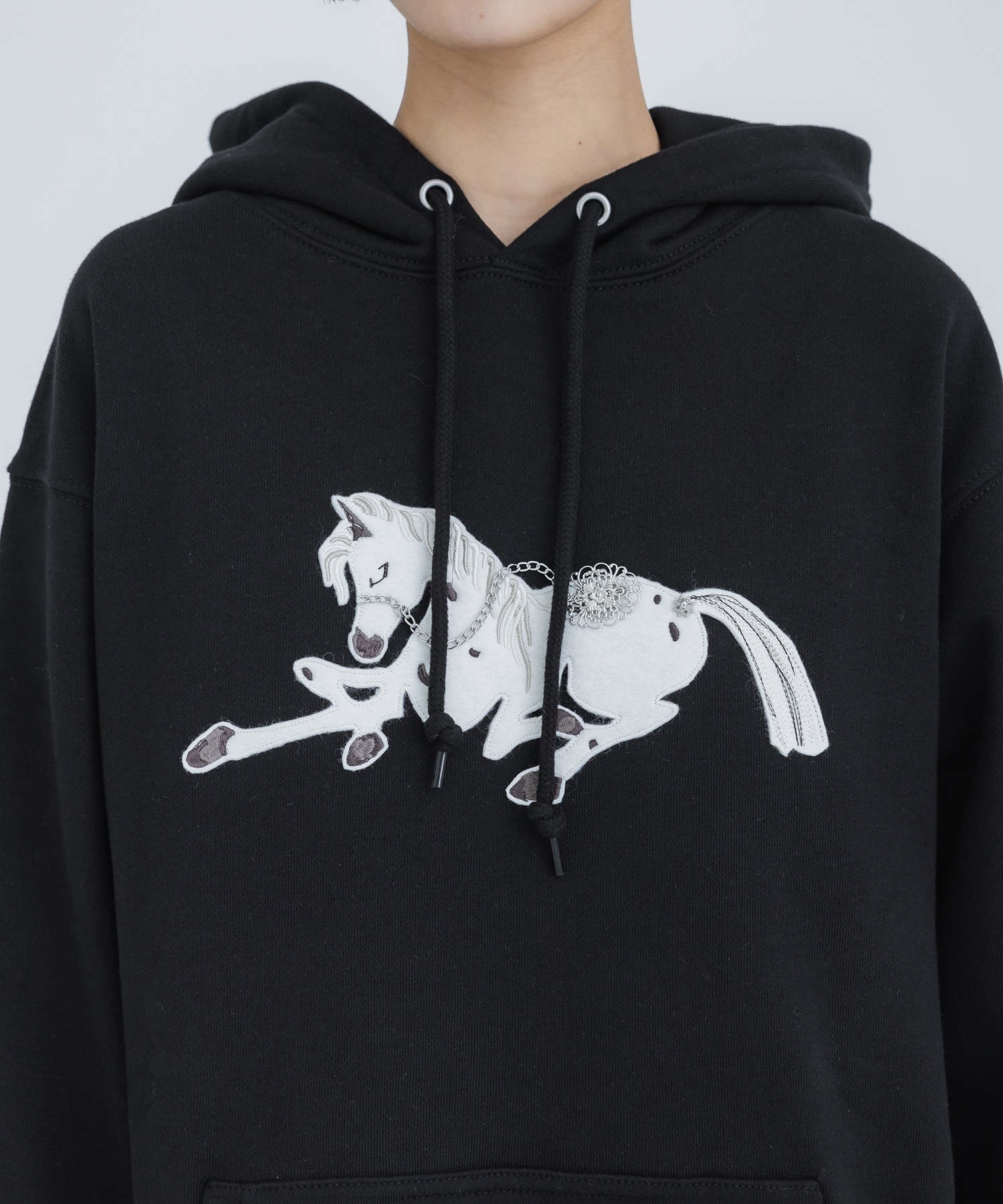 別注Horse emproidery hoodie tanakadaisuke