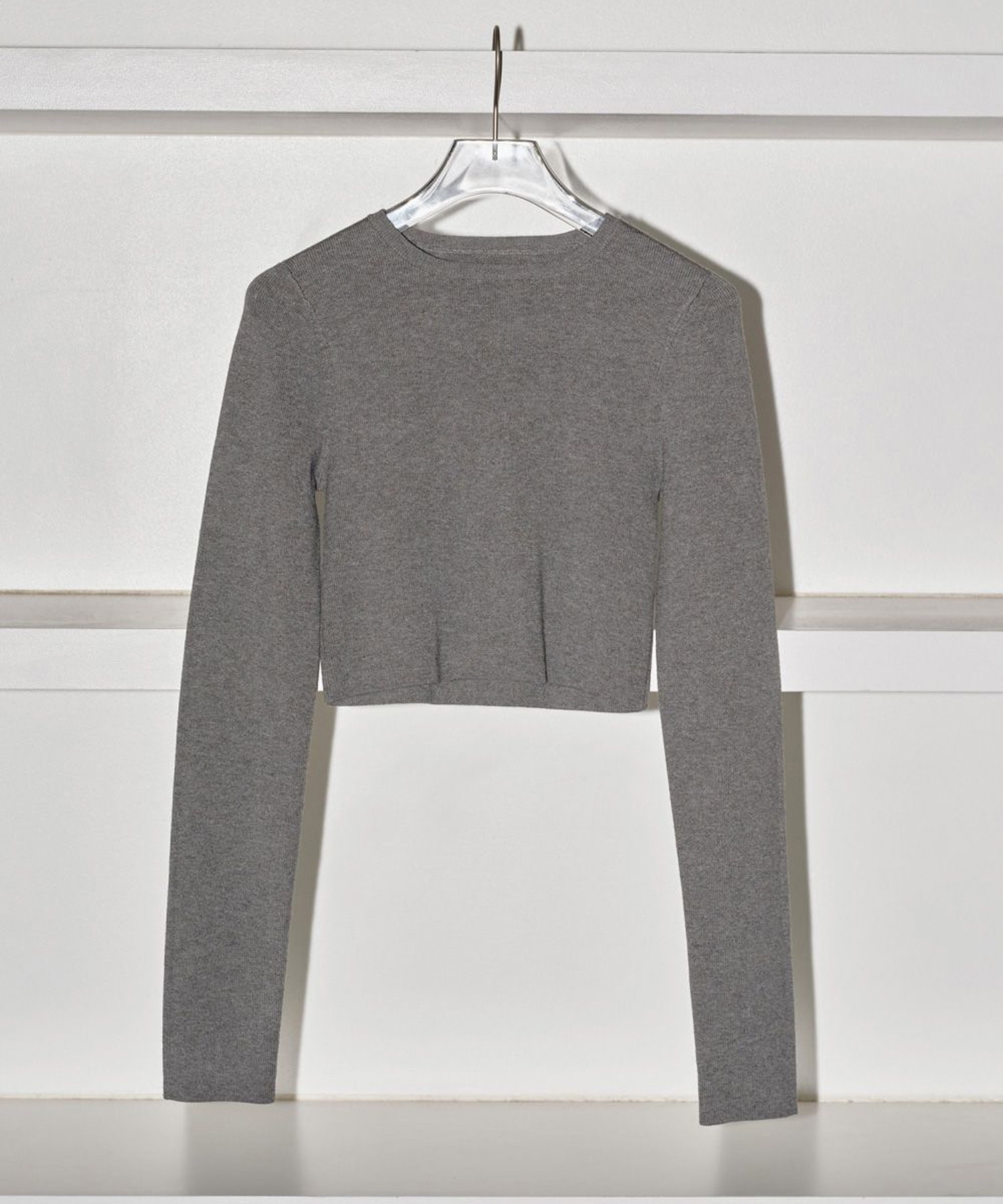 Cropped Smooth Knit TODAYFUL