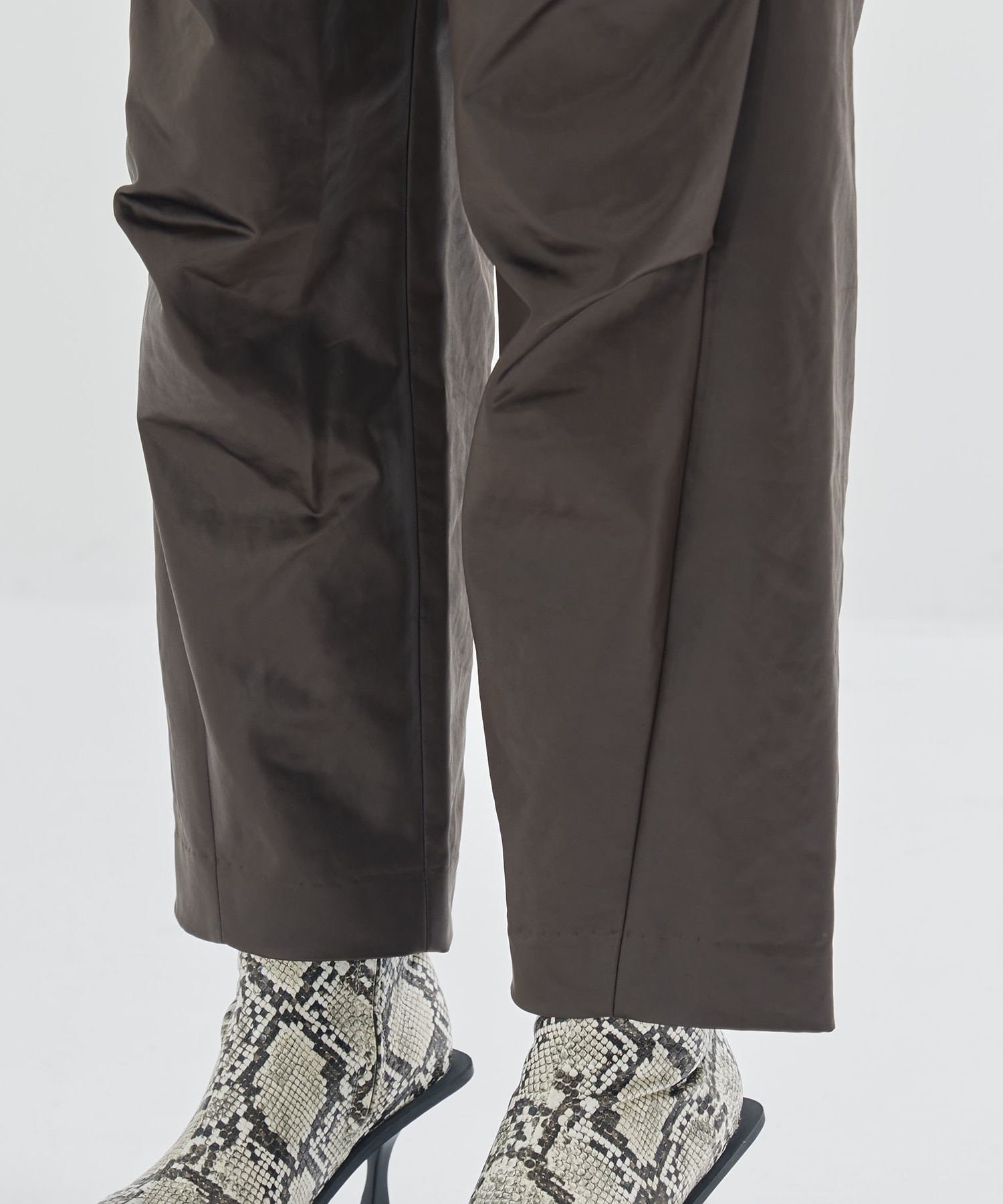 Leather touch trouser IIROT