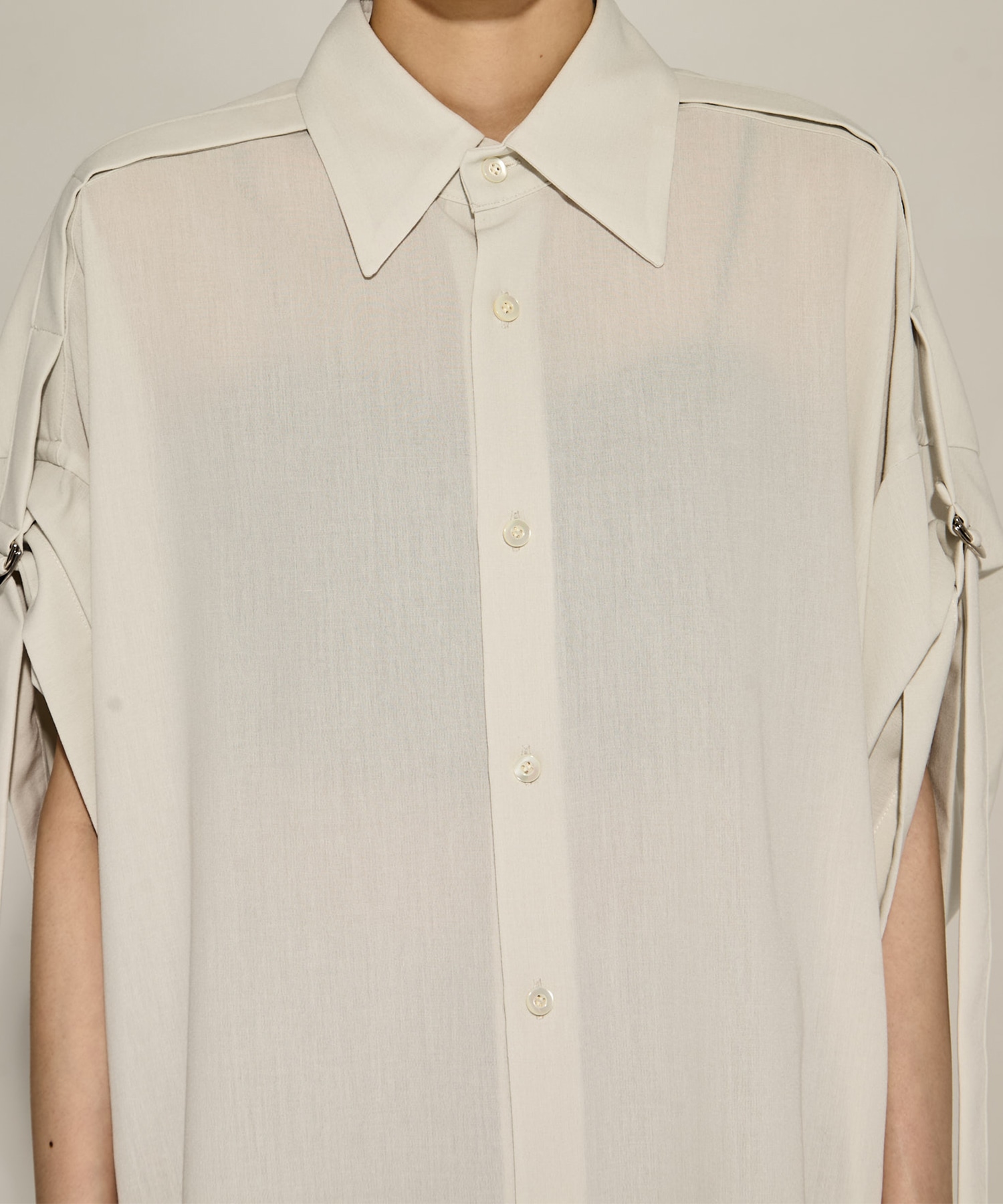 Sleeve Belt Shirt UJOH