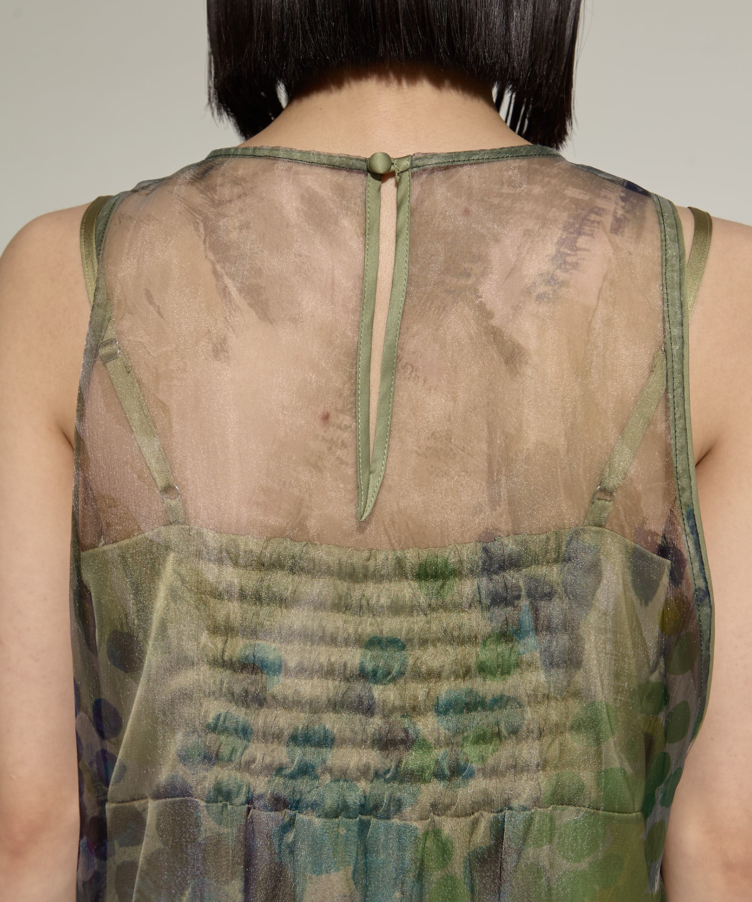 STAMP ART LAYERED DRESS AMERI