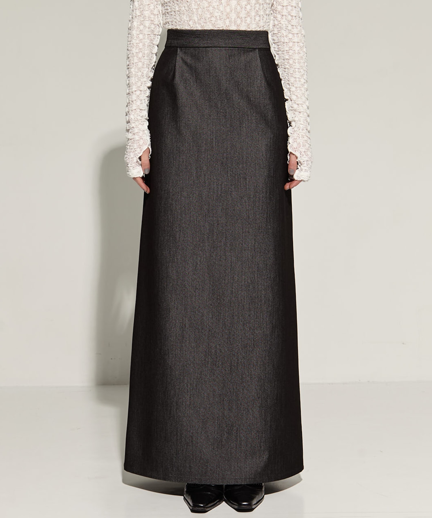 CAMISOLE SET EXTRA LONG SKIRT DRESS AMERI