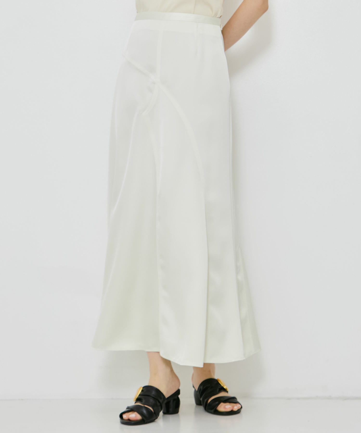 Stretch Satin Skirt STUDIOUS