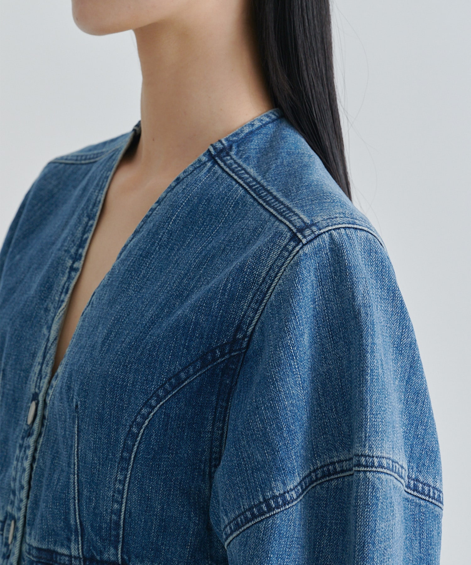 Helene denim jacket BL AKIRANAKA