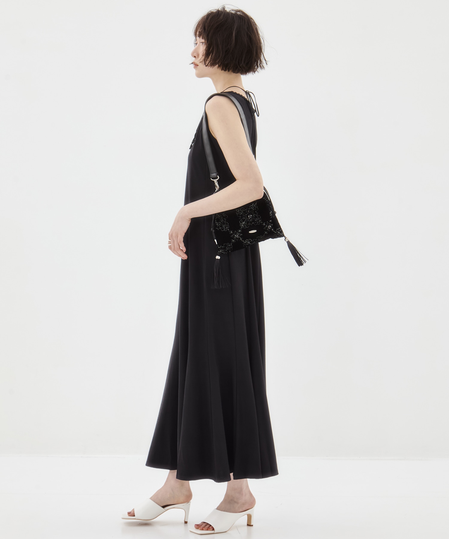 palace tiles quilted drawstring bag tanakadaisuke