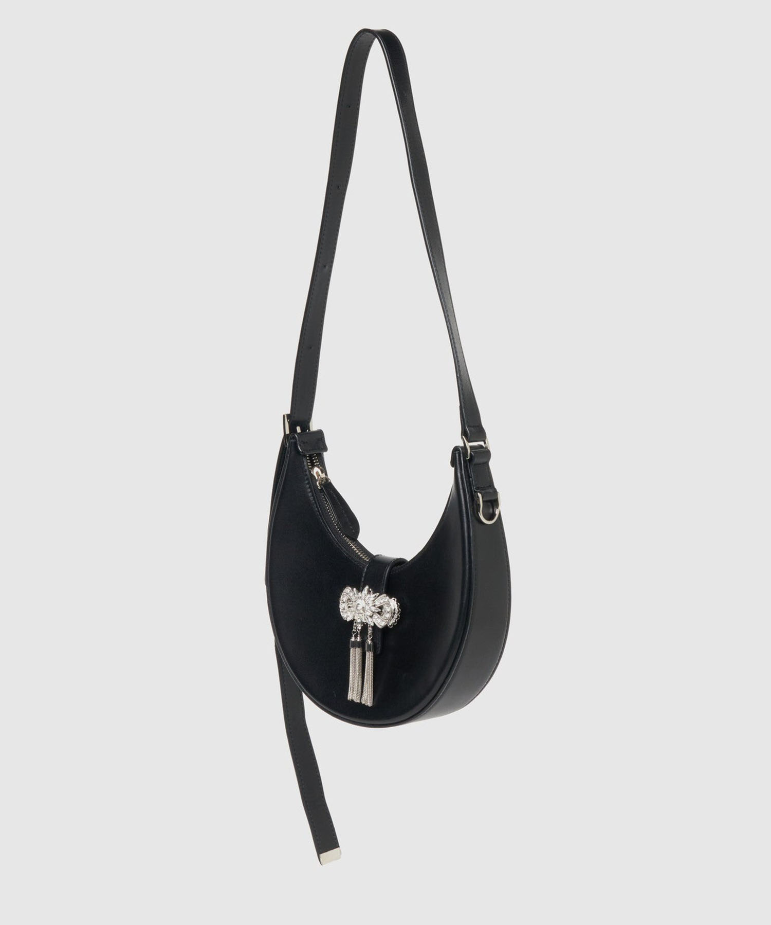 ribbon bijou half moon bag tanakadaisuke