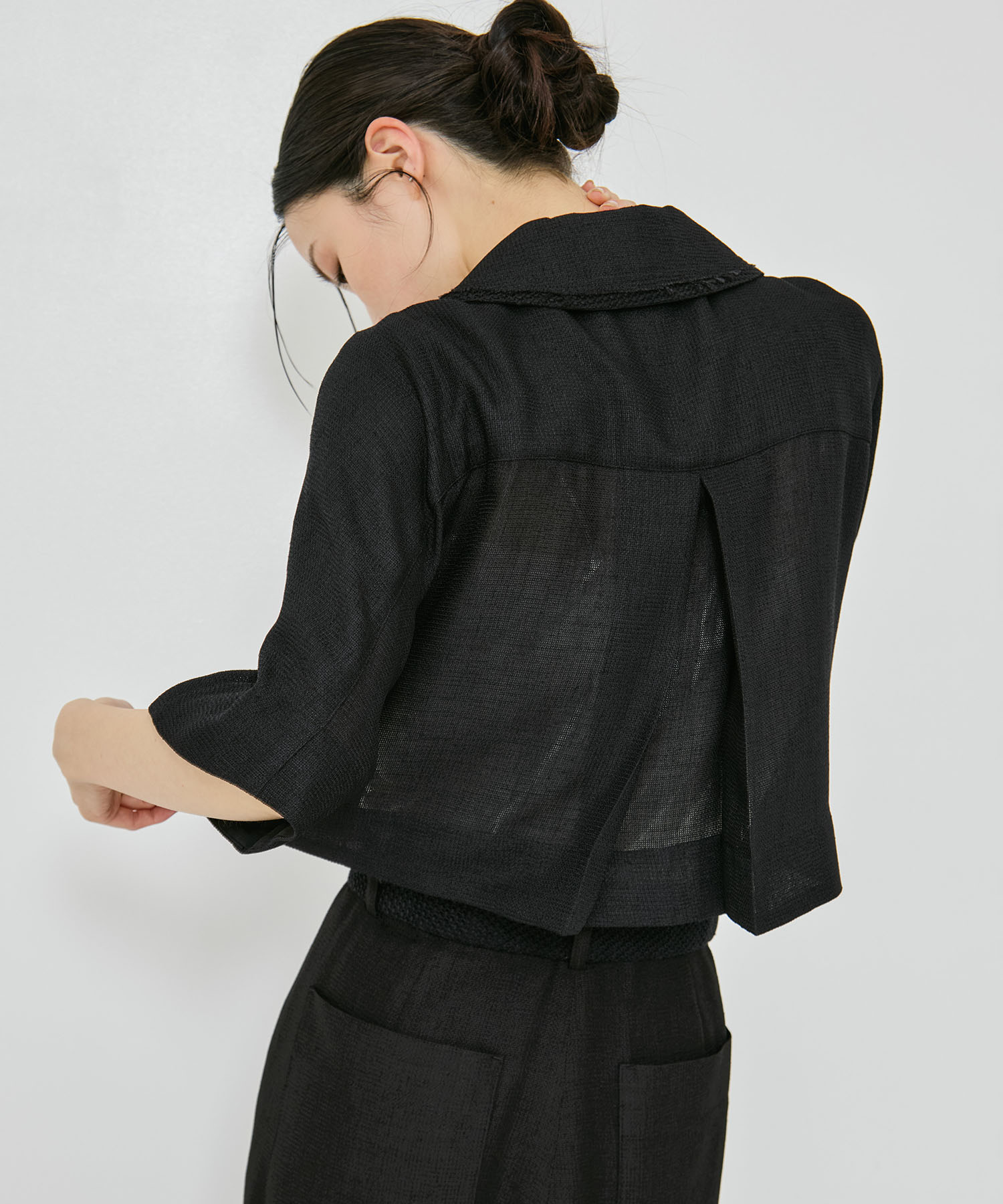 Half Sleeve Mesh Shirt STUDIOUS