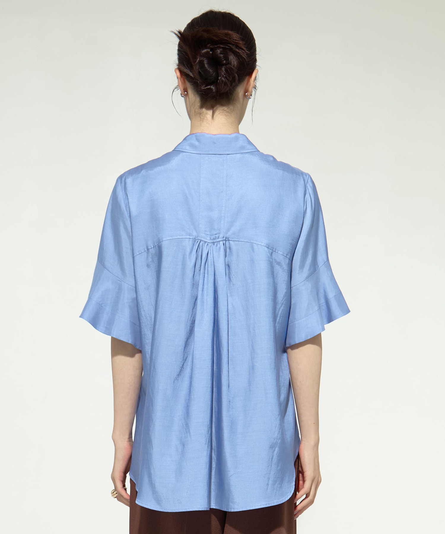 Hem Flare 2way Blouse STUDIOUS