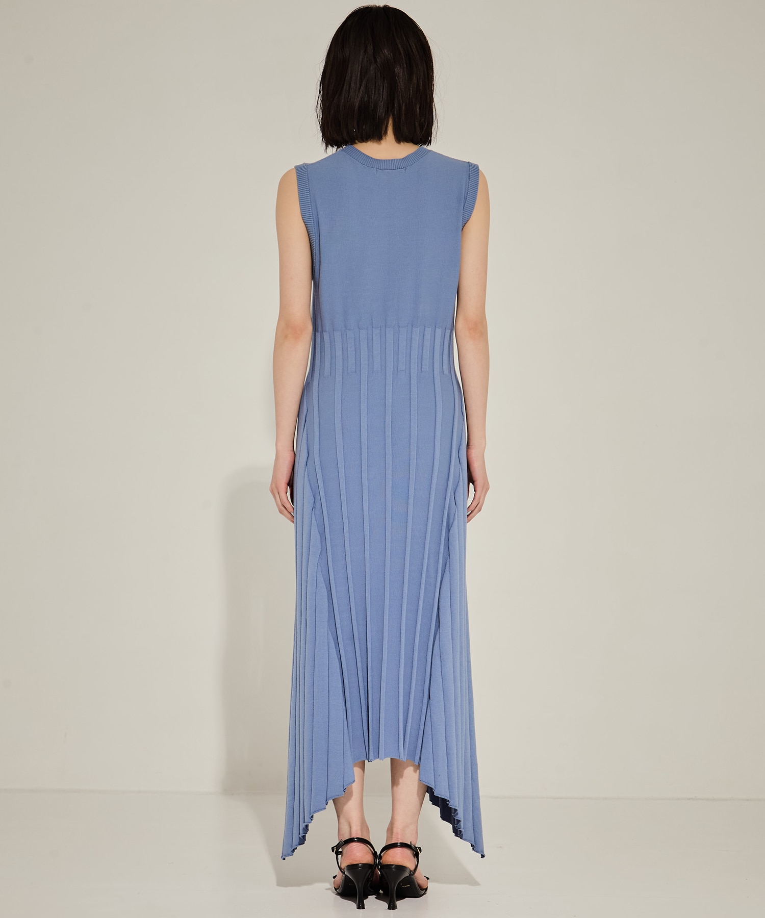 別注NO SLEEVE KNIT DRESS CINOH