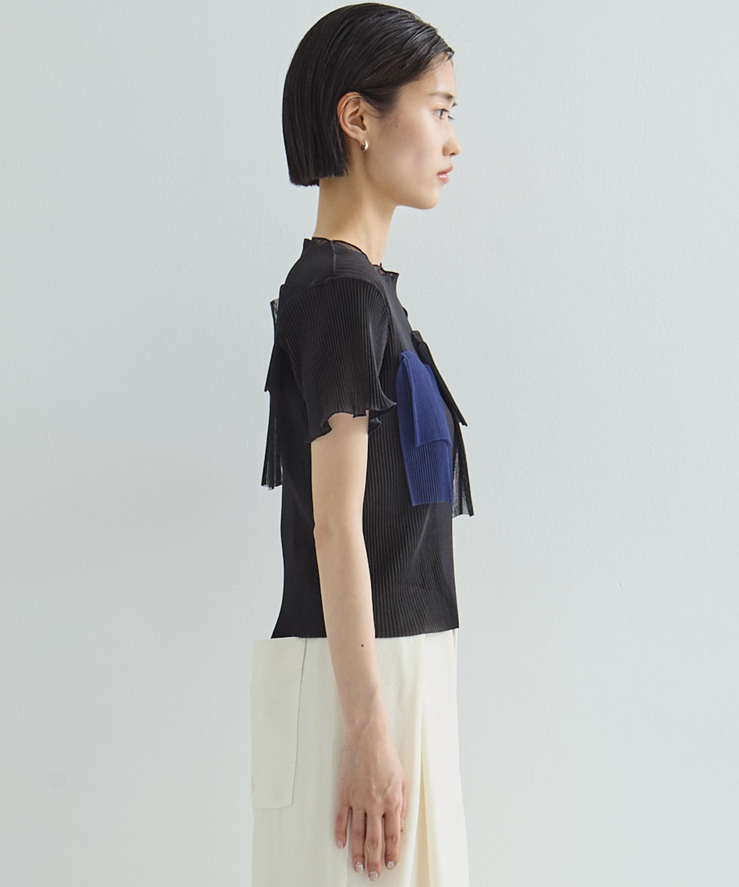 別注SHEER SHORT SLEEVE TOP kotohayokozawa