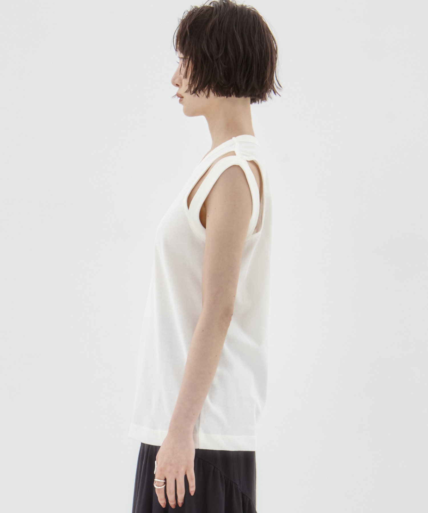 別注RINGER TANK TOP CINOH