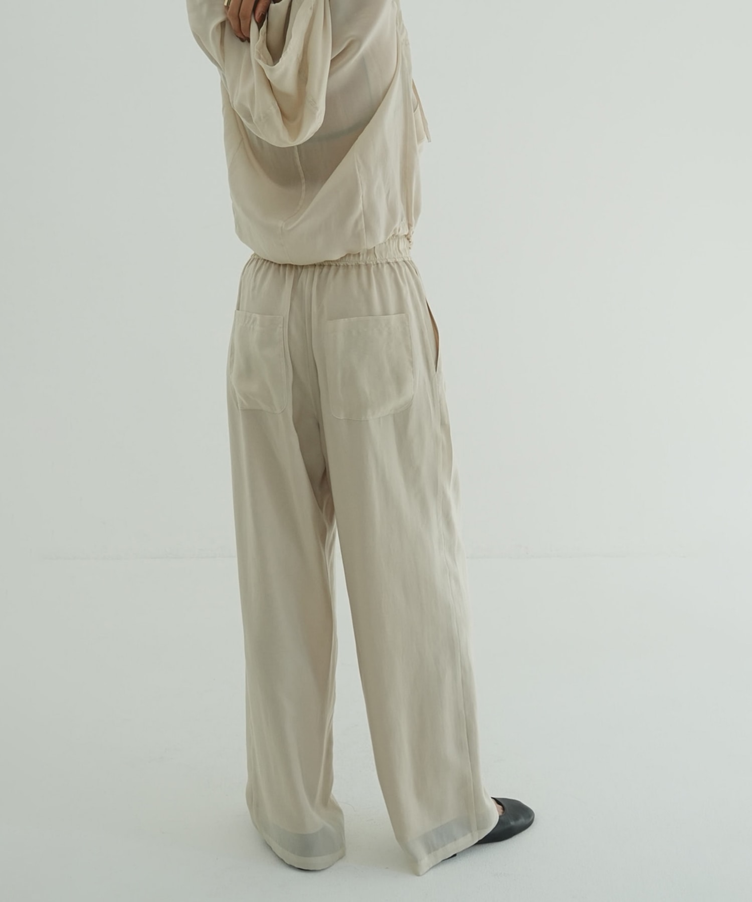 SHEER AIRY PANTS CLANE