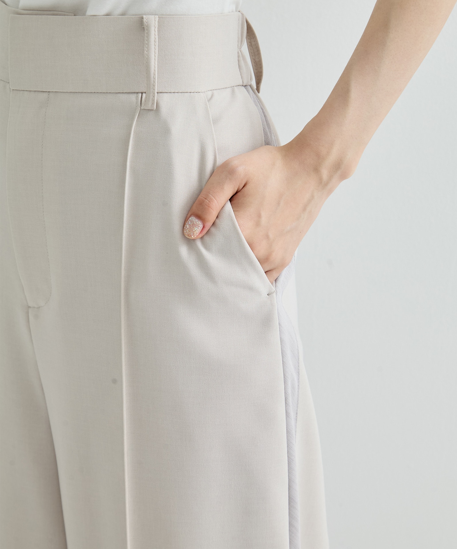 Sheer Layered Trousers STUDIOUS