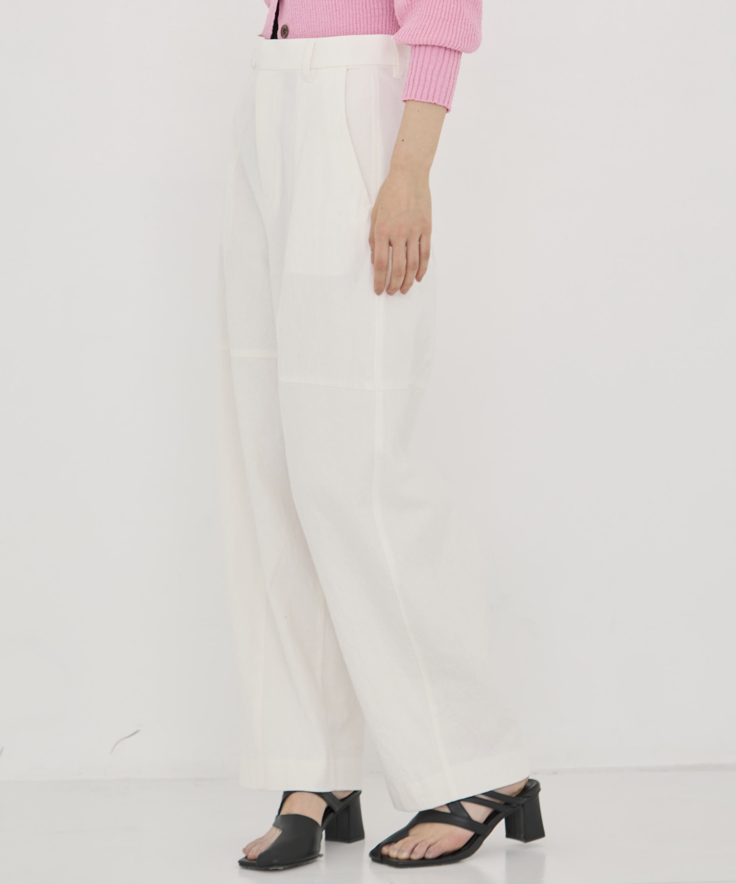 Miriam panel pants AKIRANAKA