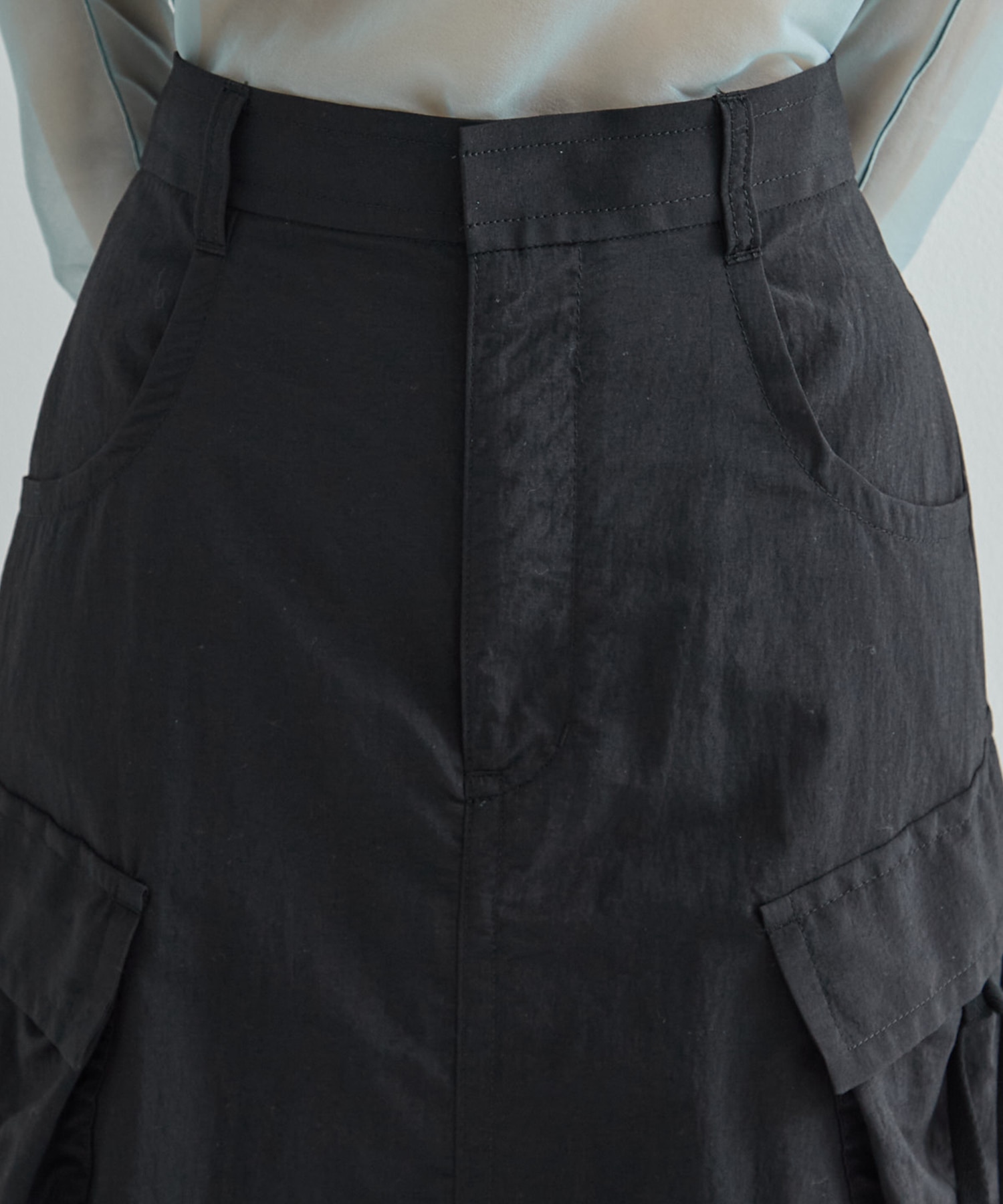 Drawstring Cargo Skirt STUDIOUS