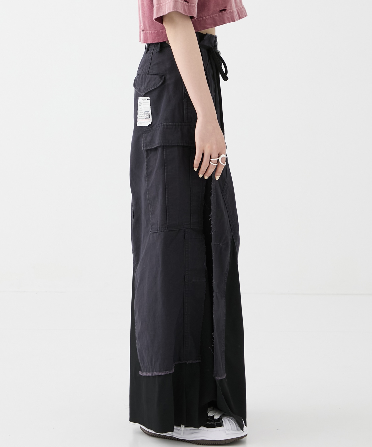 CARGO PNTS PASTED SKIRT Maison MIHARA YASUHIRO