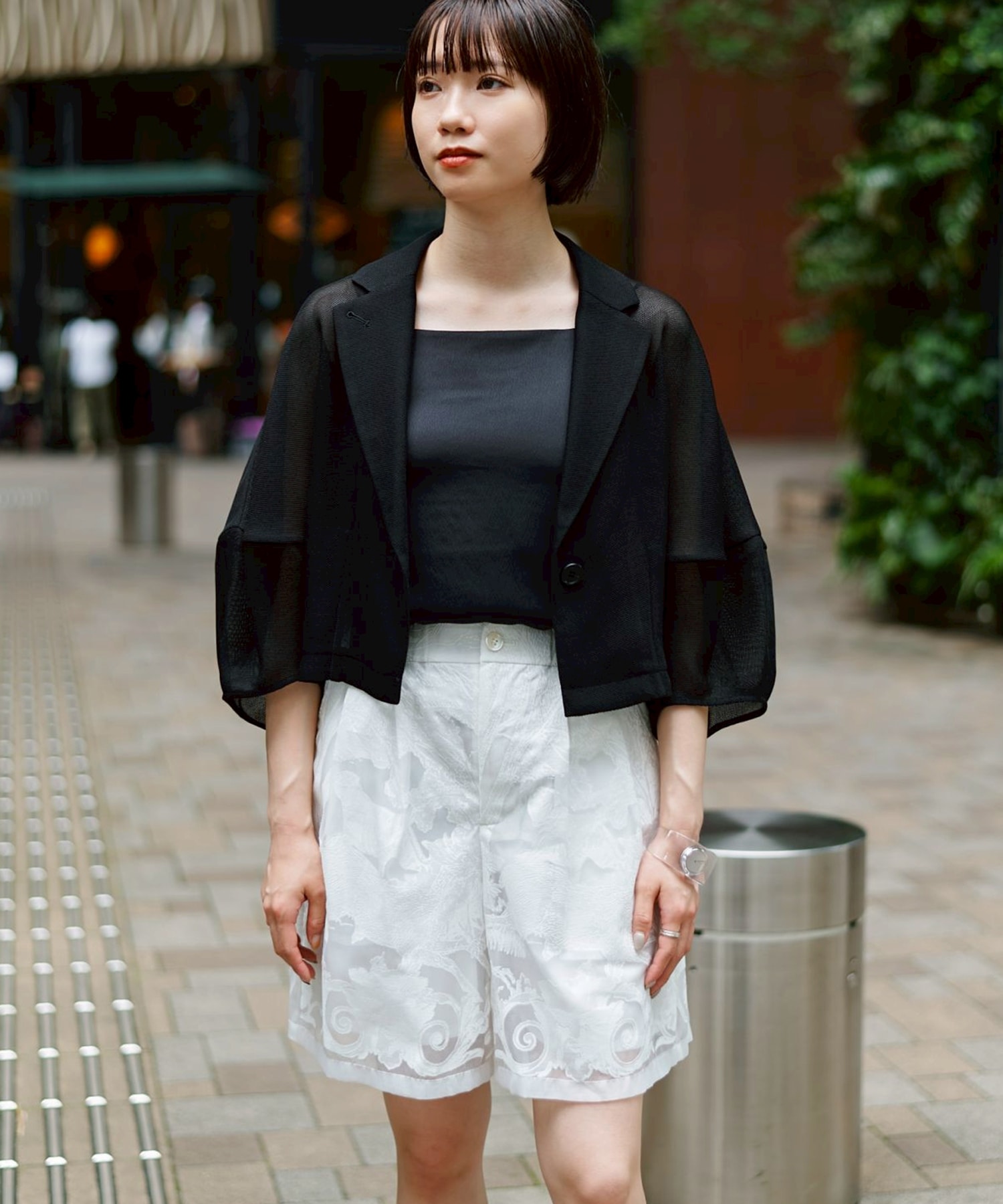 別注MESH LANTERN JACKET CLANE