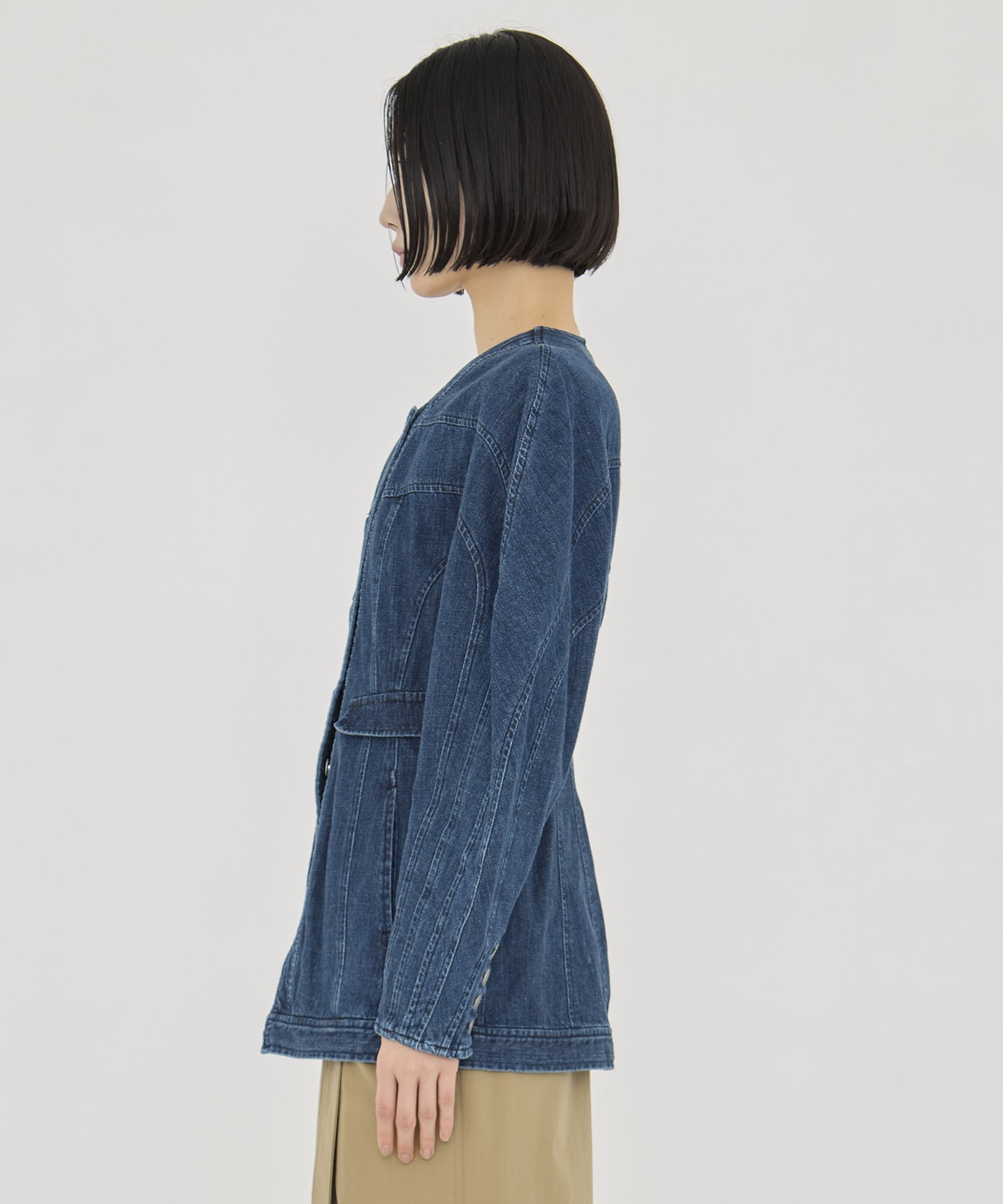 Judith denim jacket AKIRANAKA