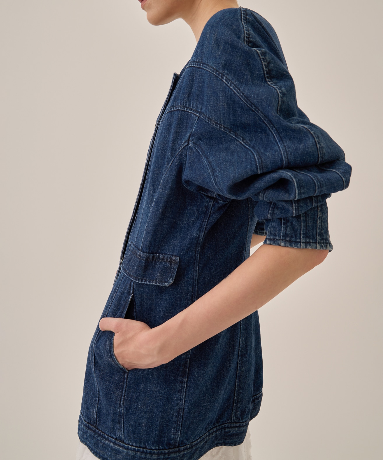 Judith denim jacket AKIRANAKA