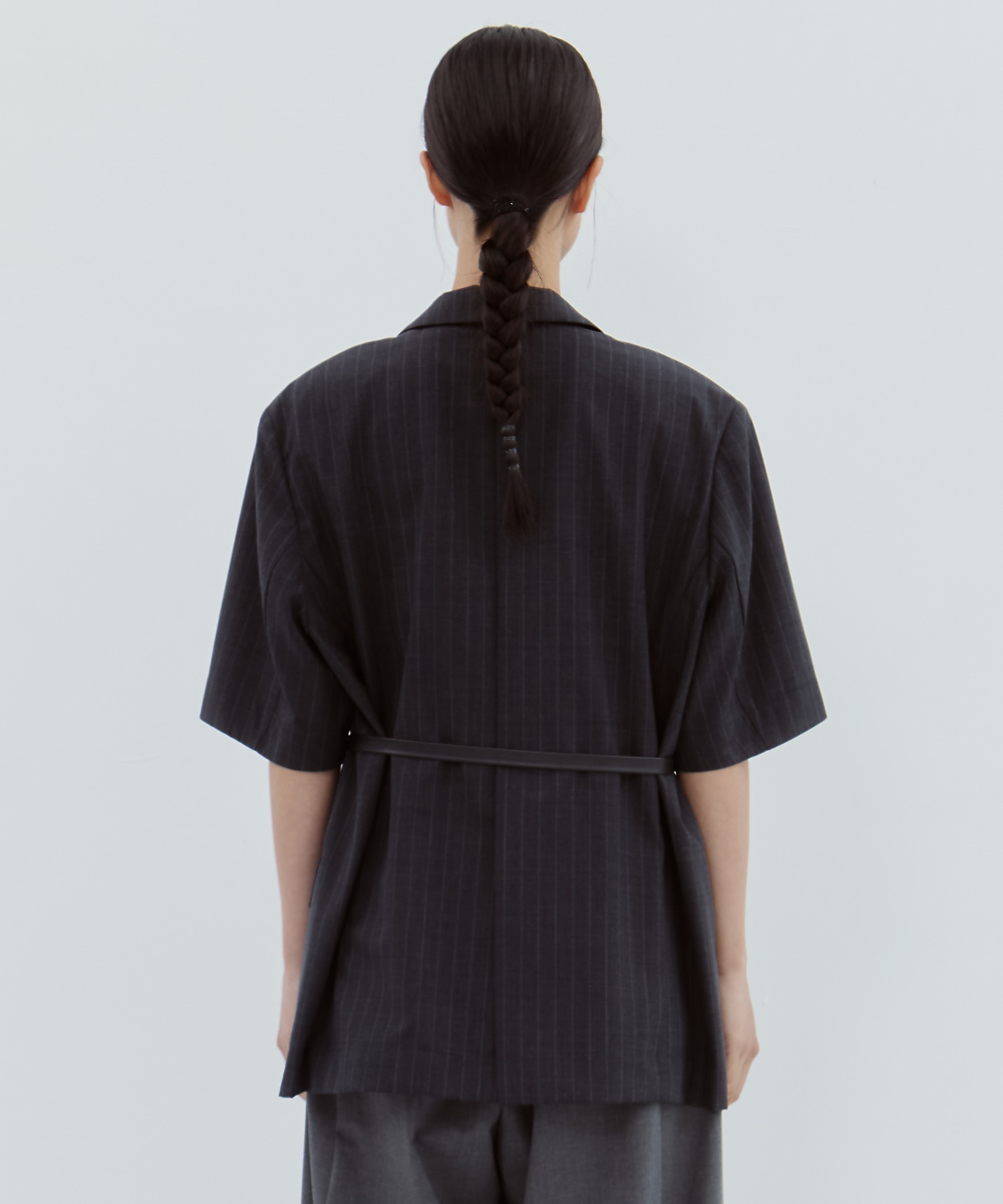 Half Sleeve Summer Wool Jacket STUDIOUS