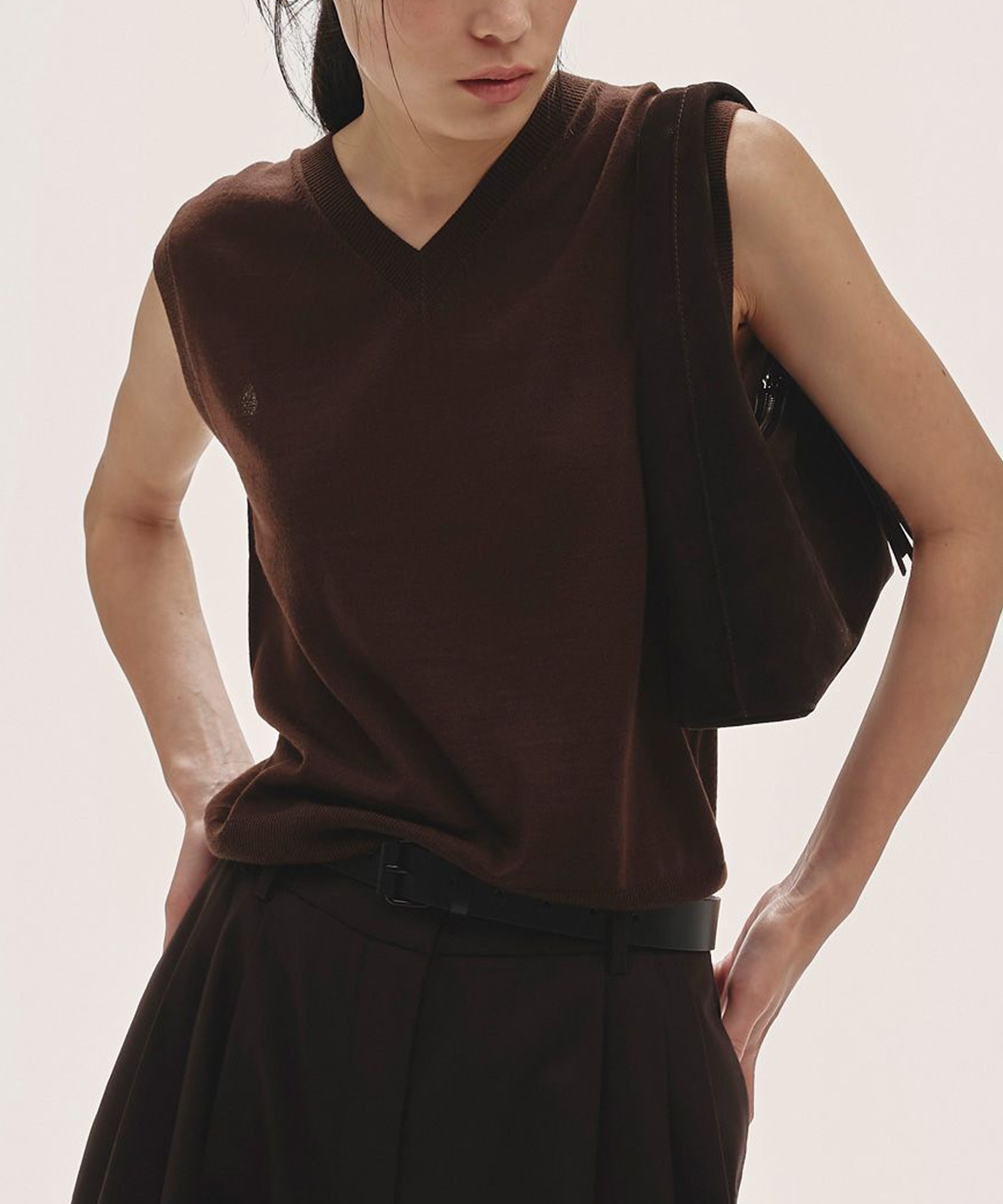 Round Leather Bag TODAYFUL