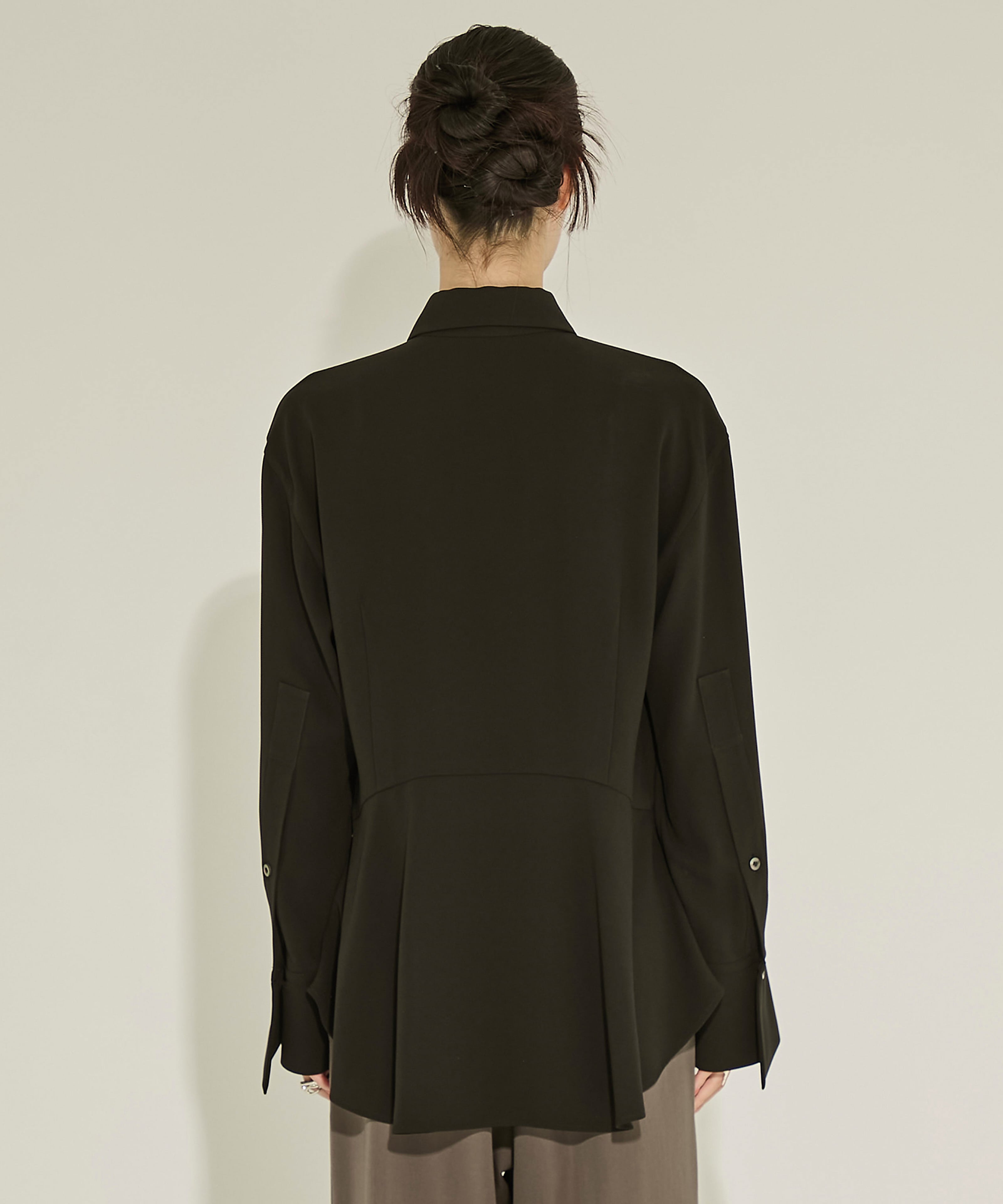 Peplum Hem Shirt UJOH