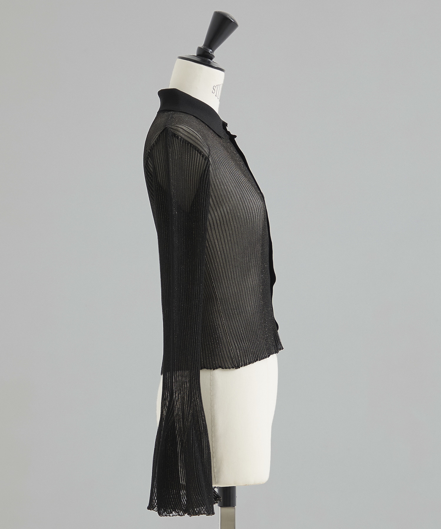 HYPHA LUCENT GLITTER SHIRT CARDIGAN CFCL