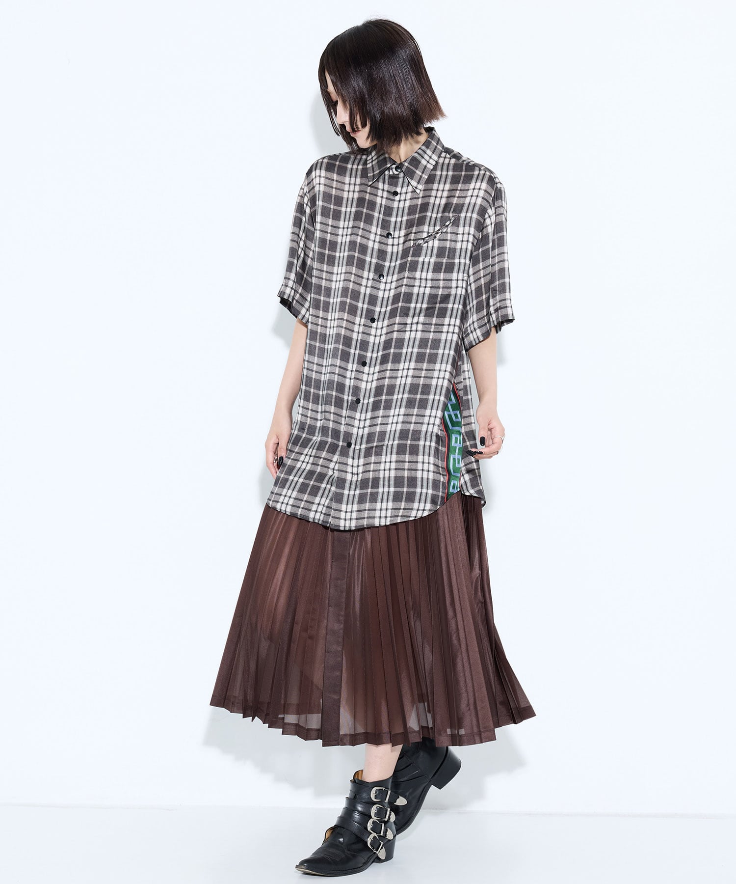 Inner print dress TOGA