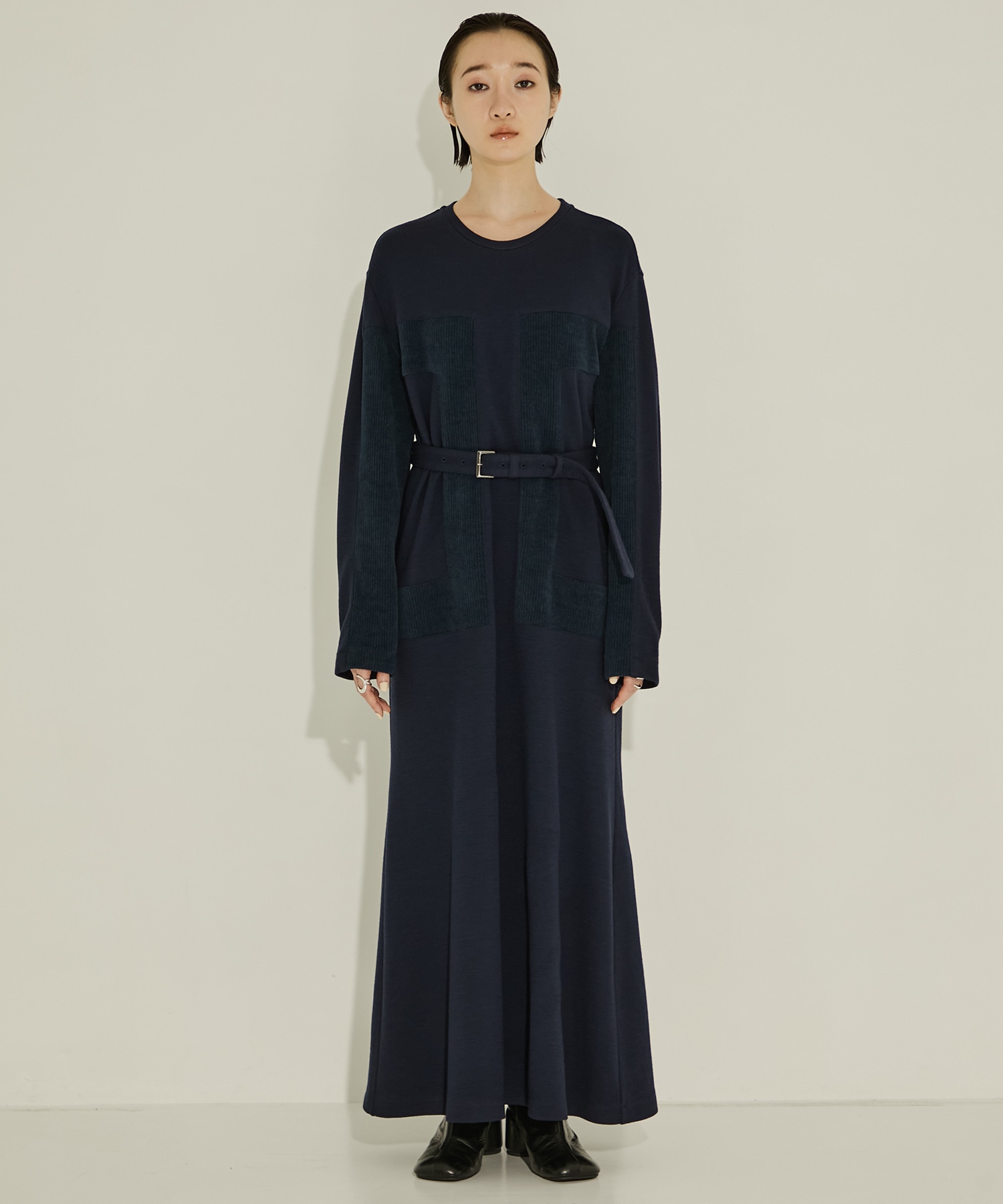 Ottilia panel dress AKIRANAKA