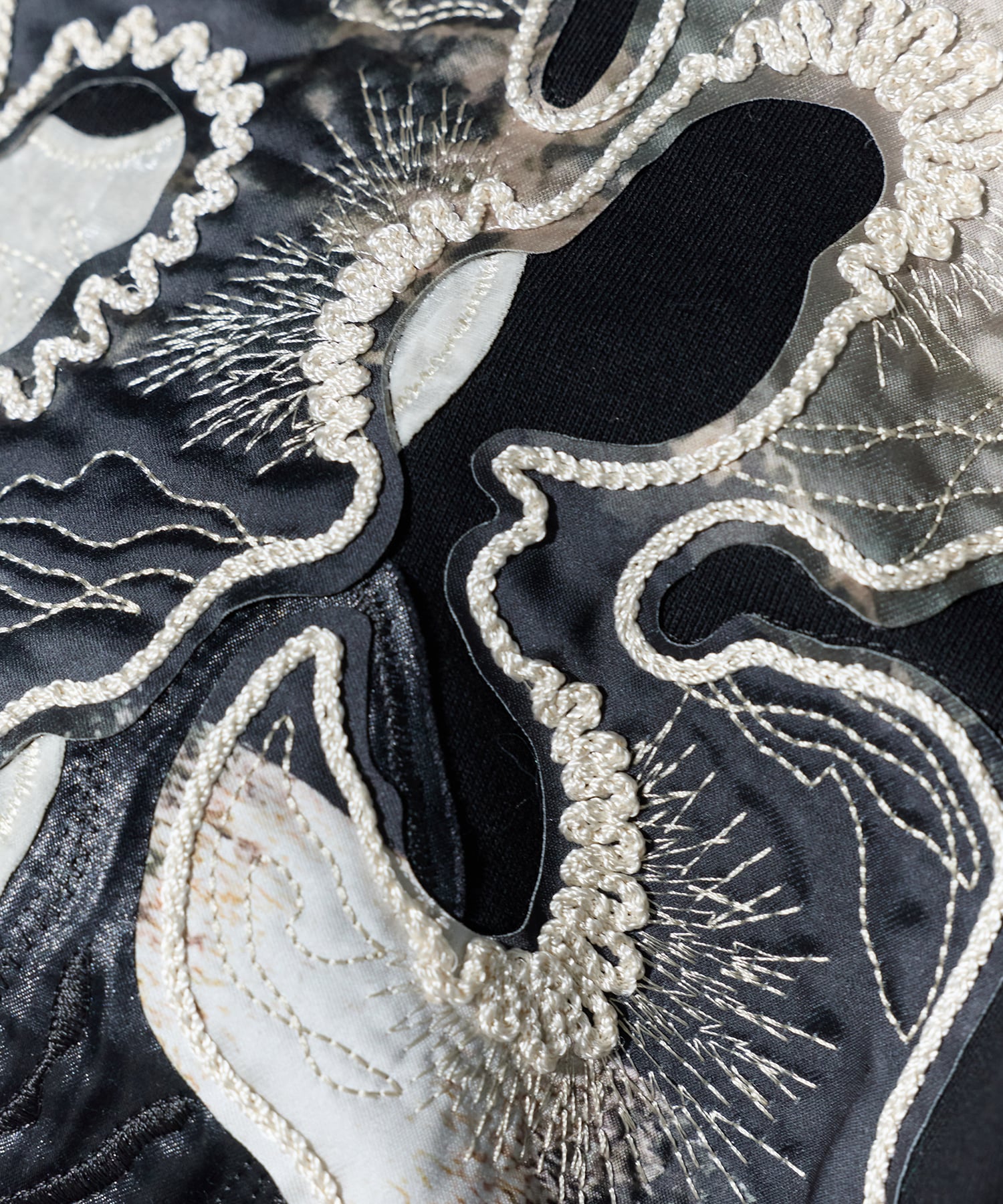 Patchwork embroidered sweatshirt MURRAL