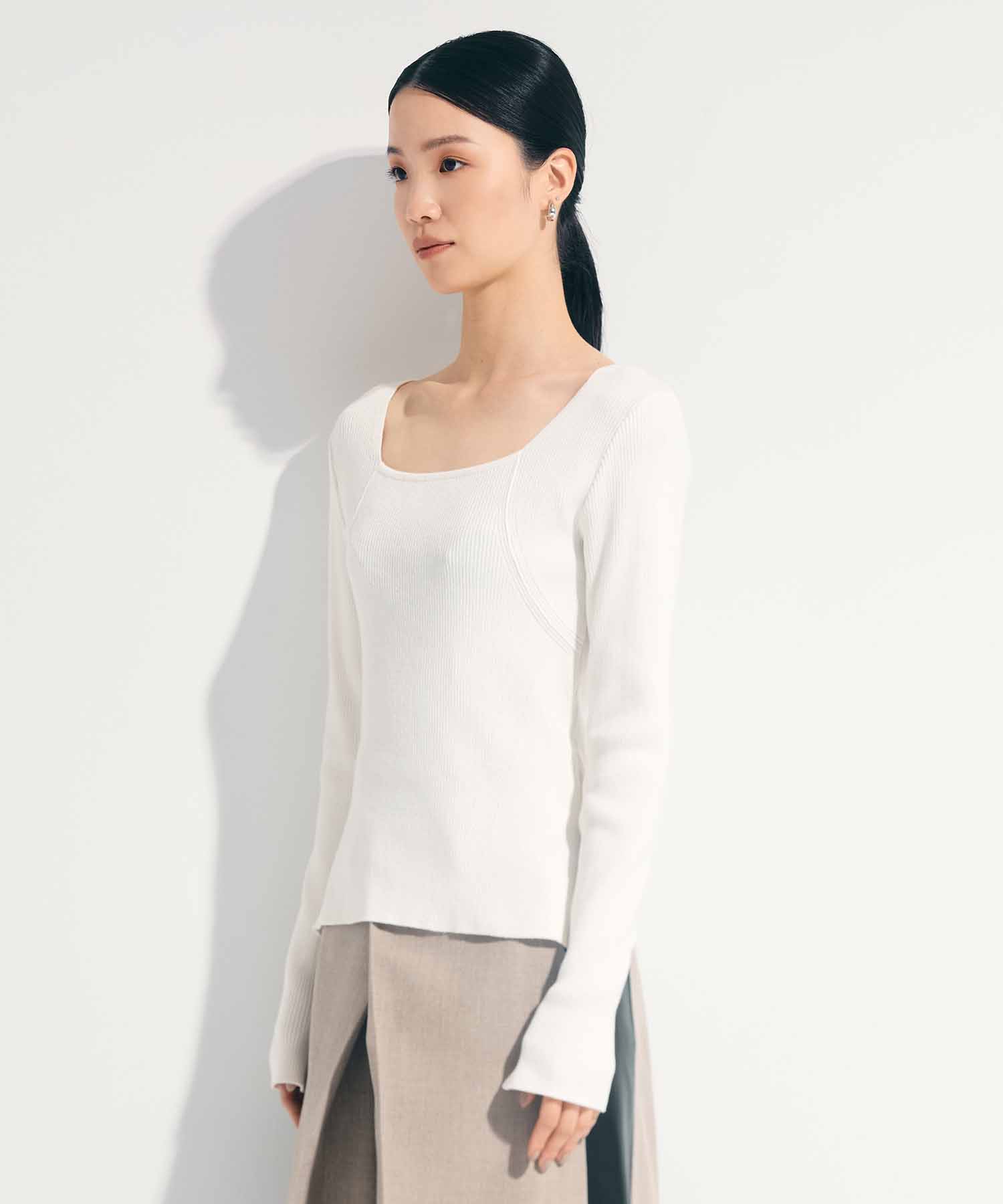 SQUARE RIB KNIT 