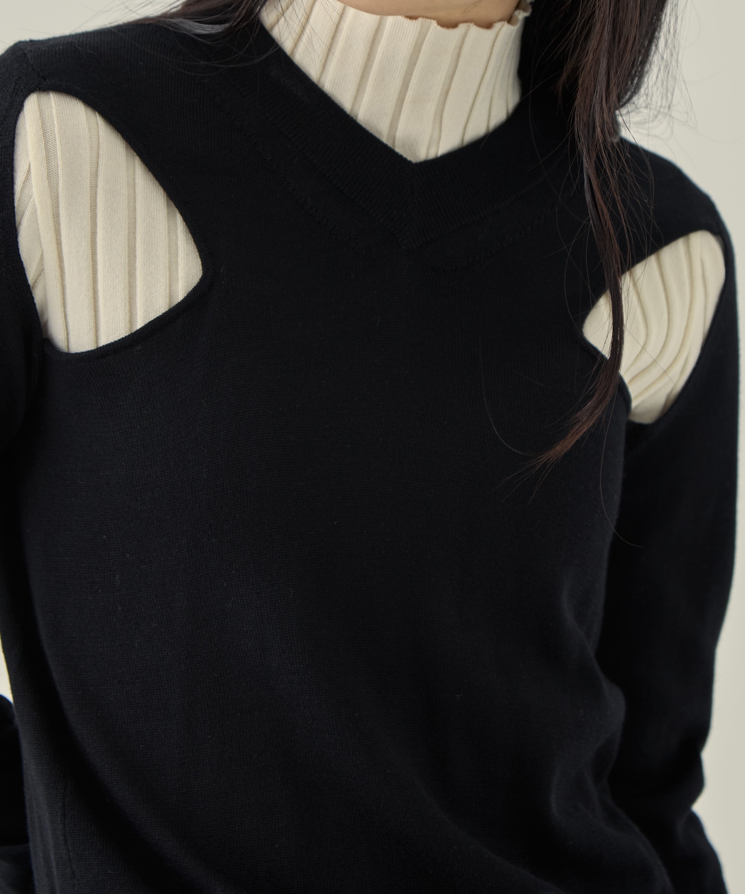 別注WAO-FK03-1002(肩開きニット） AKANE UTSUNOMIYA