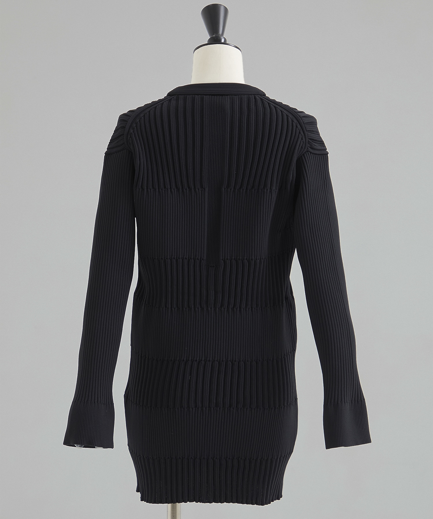 FLUTED LONG CARDIGAN CFCL