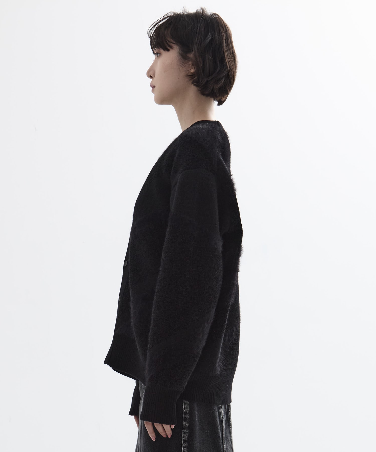 Regimental knit cardigan TOGA