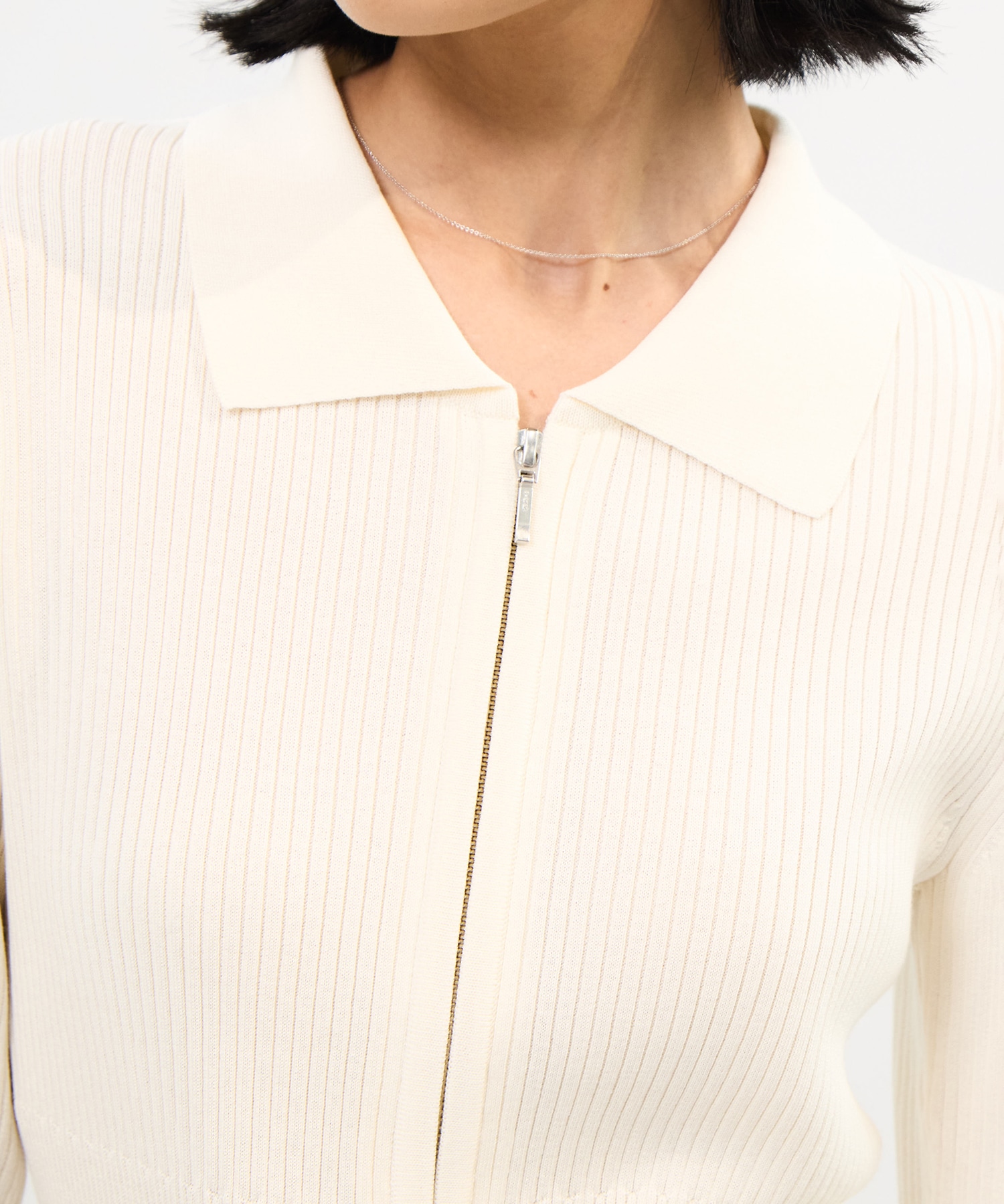 ZIP UP POLO KNIT STUDIOUS