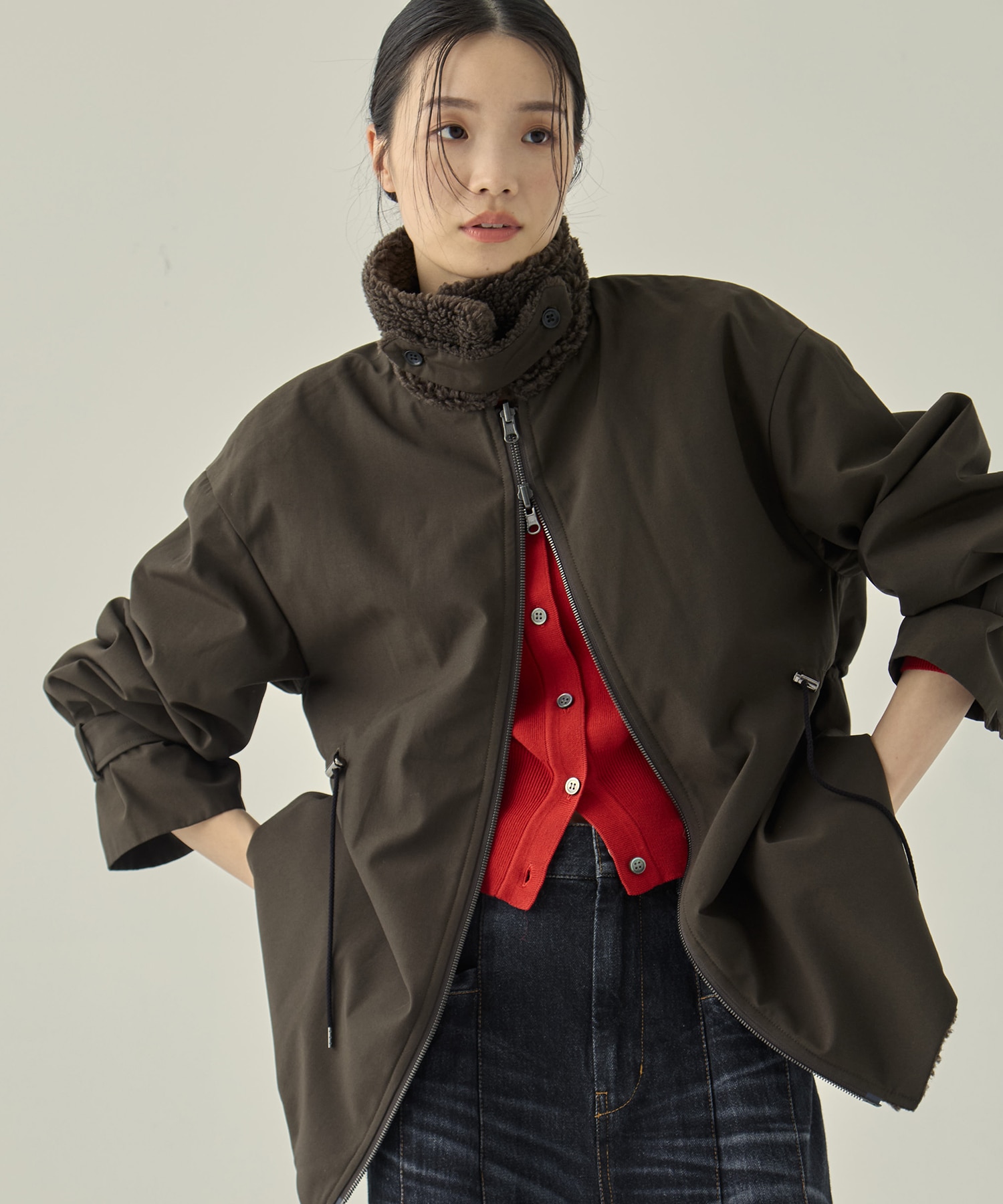 POCKET KNIT CARDIGAN STUDIOUS