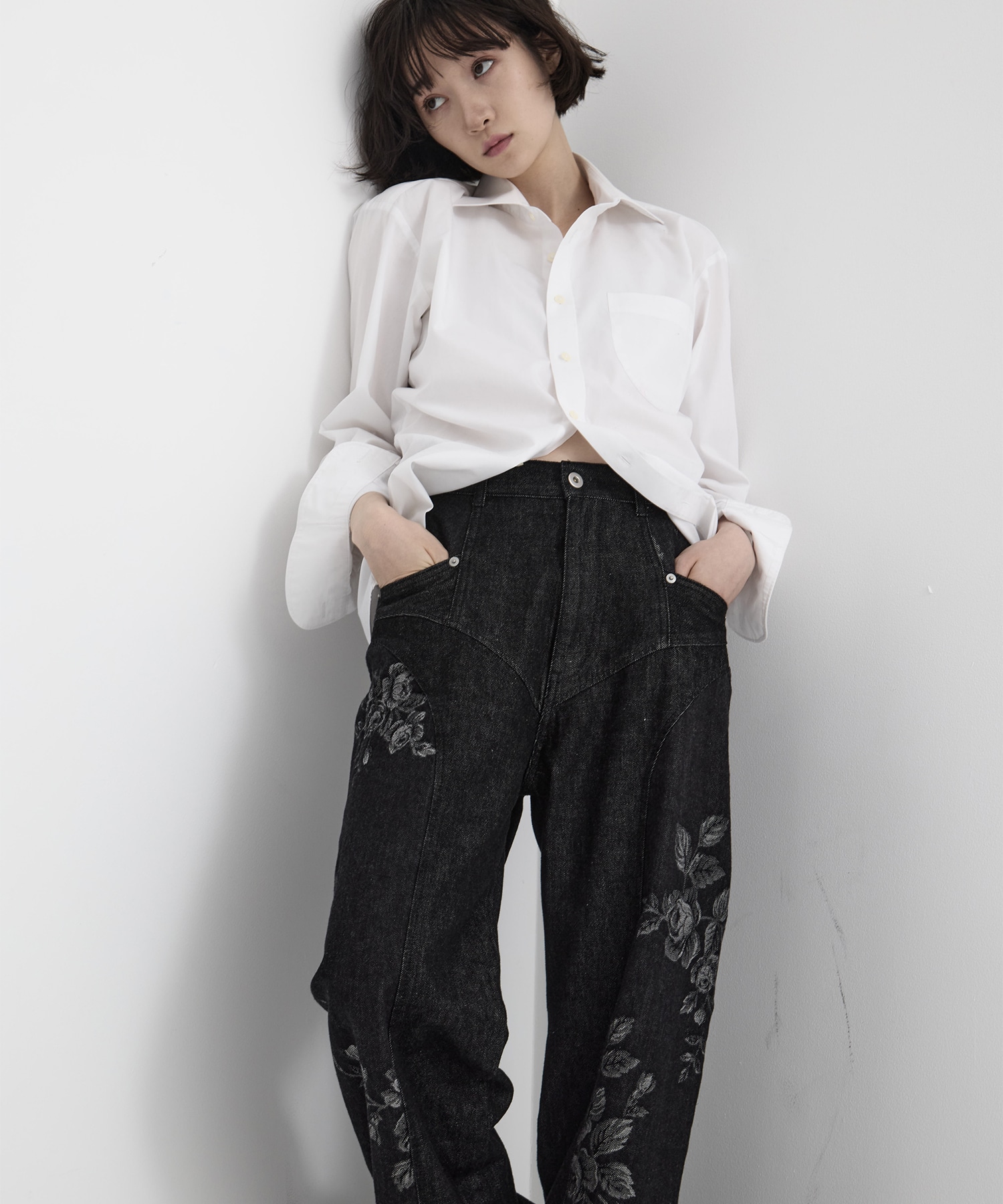 別注 ROSE DENIM PANTS FETICO