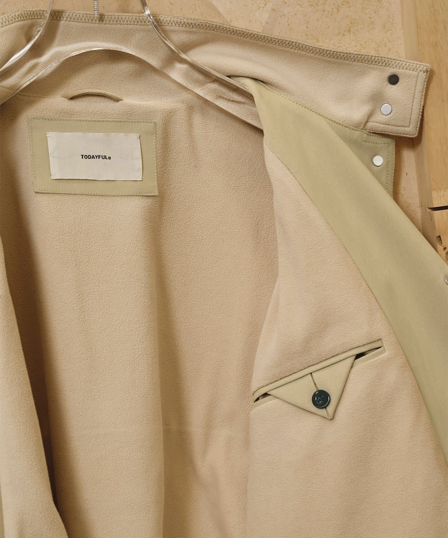 Standcollar Warm Blouzon TODAYFUL