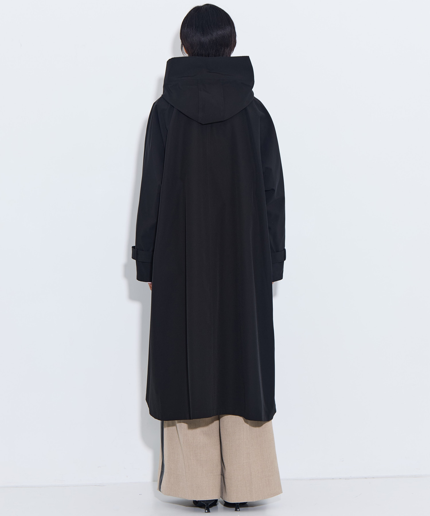 リサイクルシェルタフタ　トレンチコート VACHEMENT