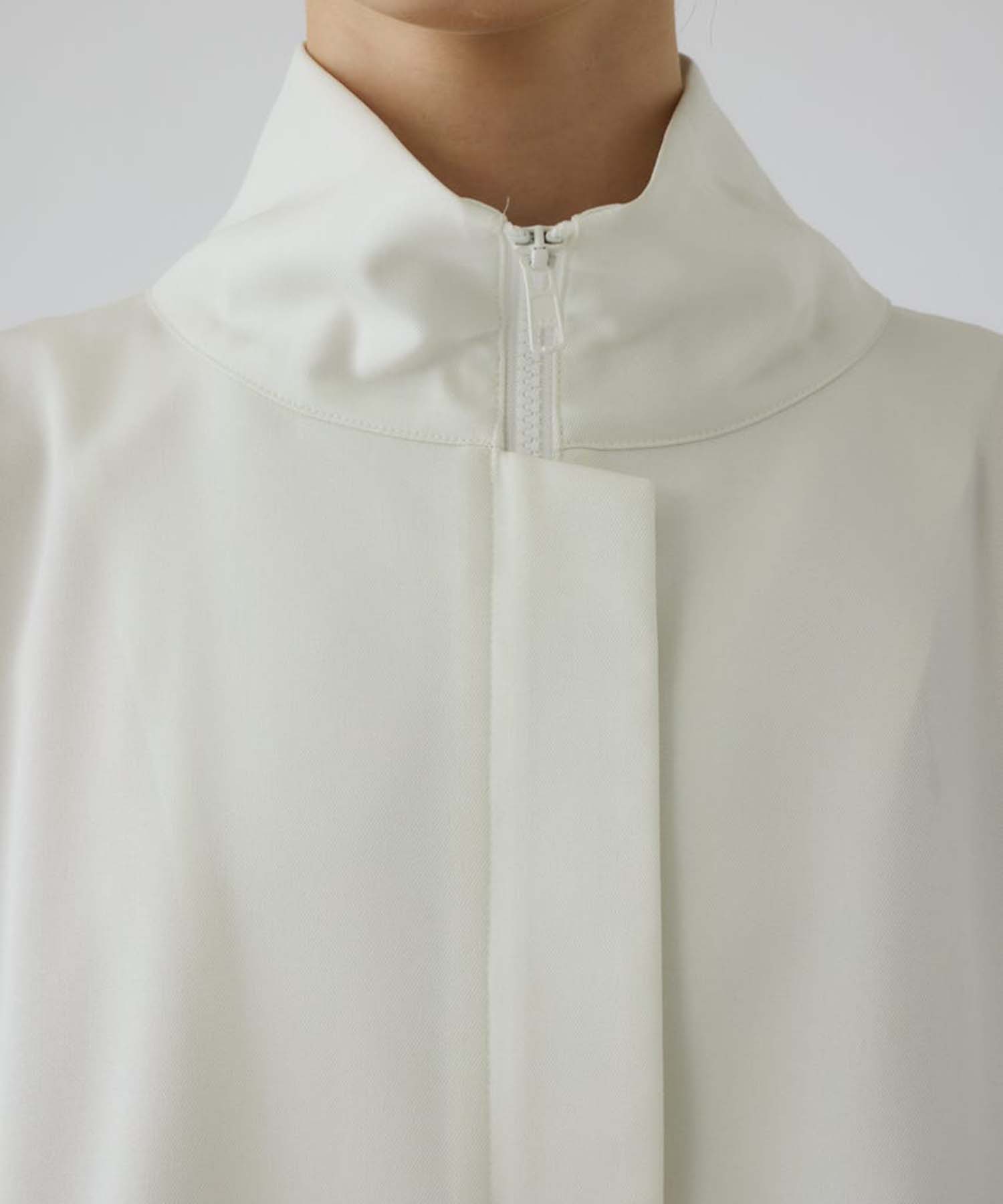 Stand collar tuck sleeve BZ RIM.ARK