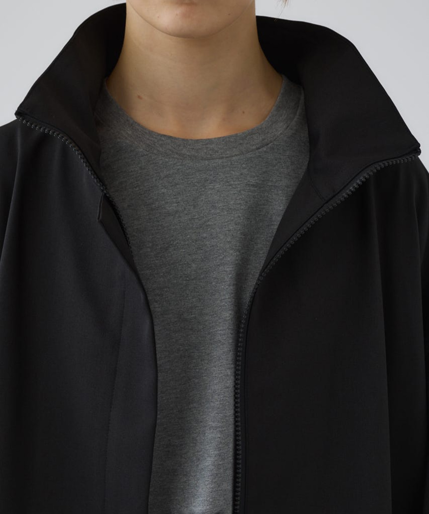 Stand collar tuck sleeve BZ RIM.ARK