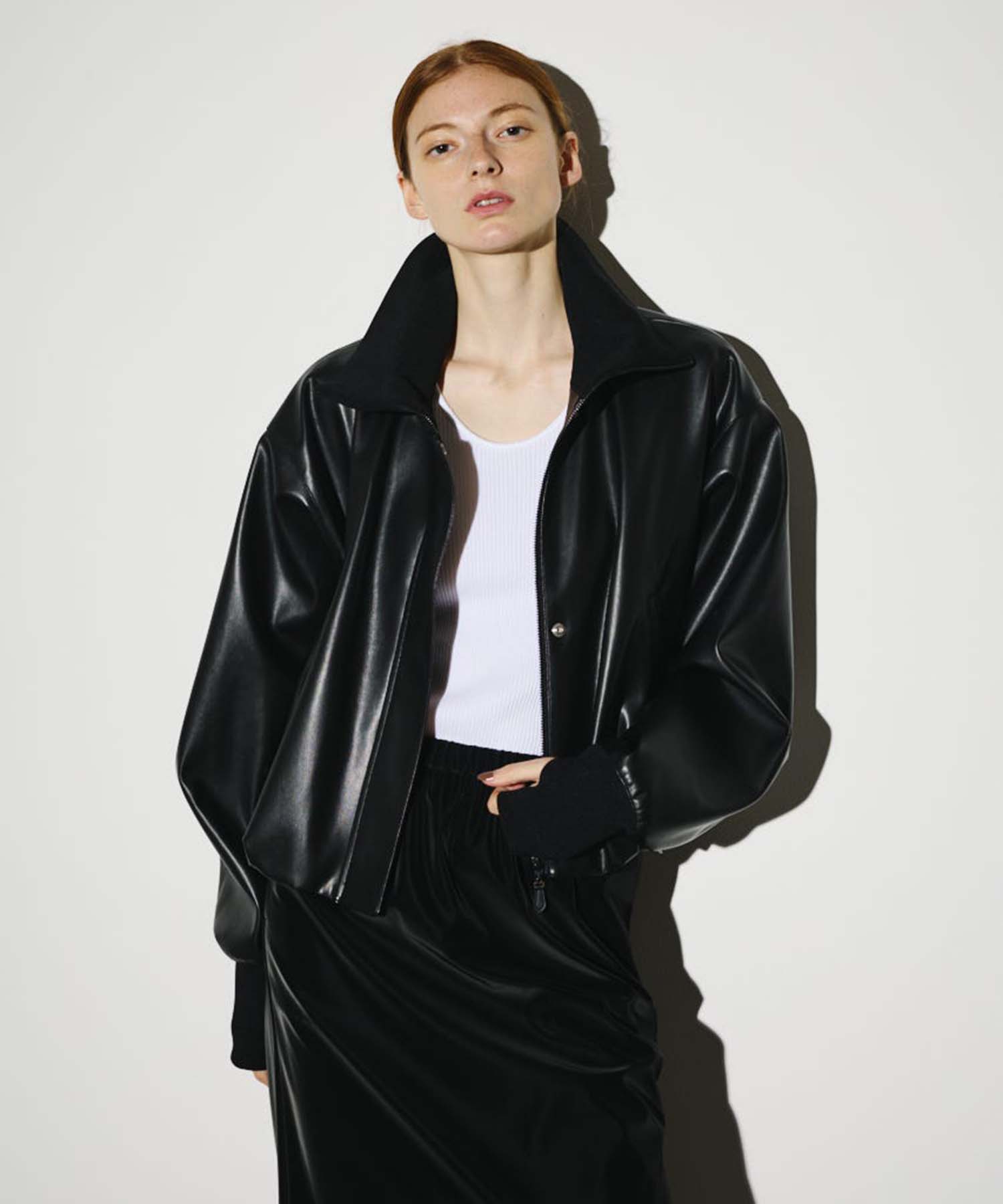 Synthetic leather short JK RIM.ARK