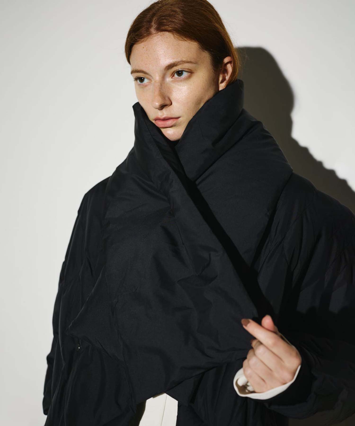 Double breasted stole down CT RIM.ARK