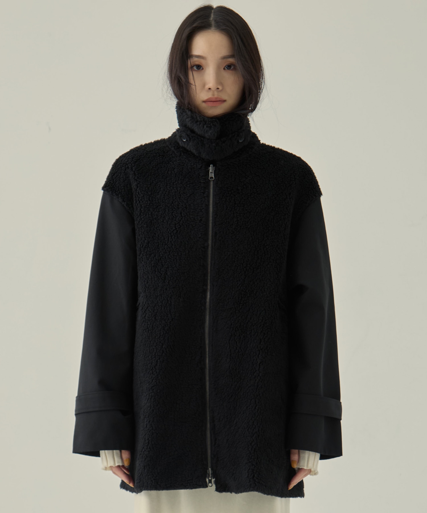 別注リサイクルシェルタフタ×ボア VACHEMENT