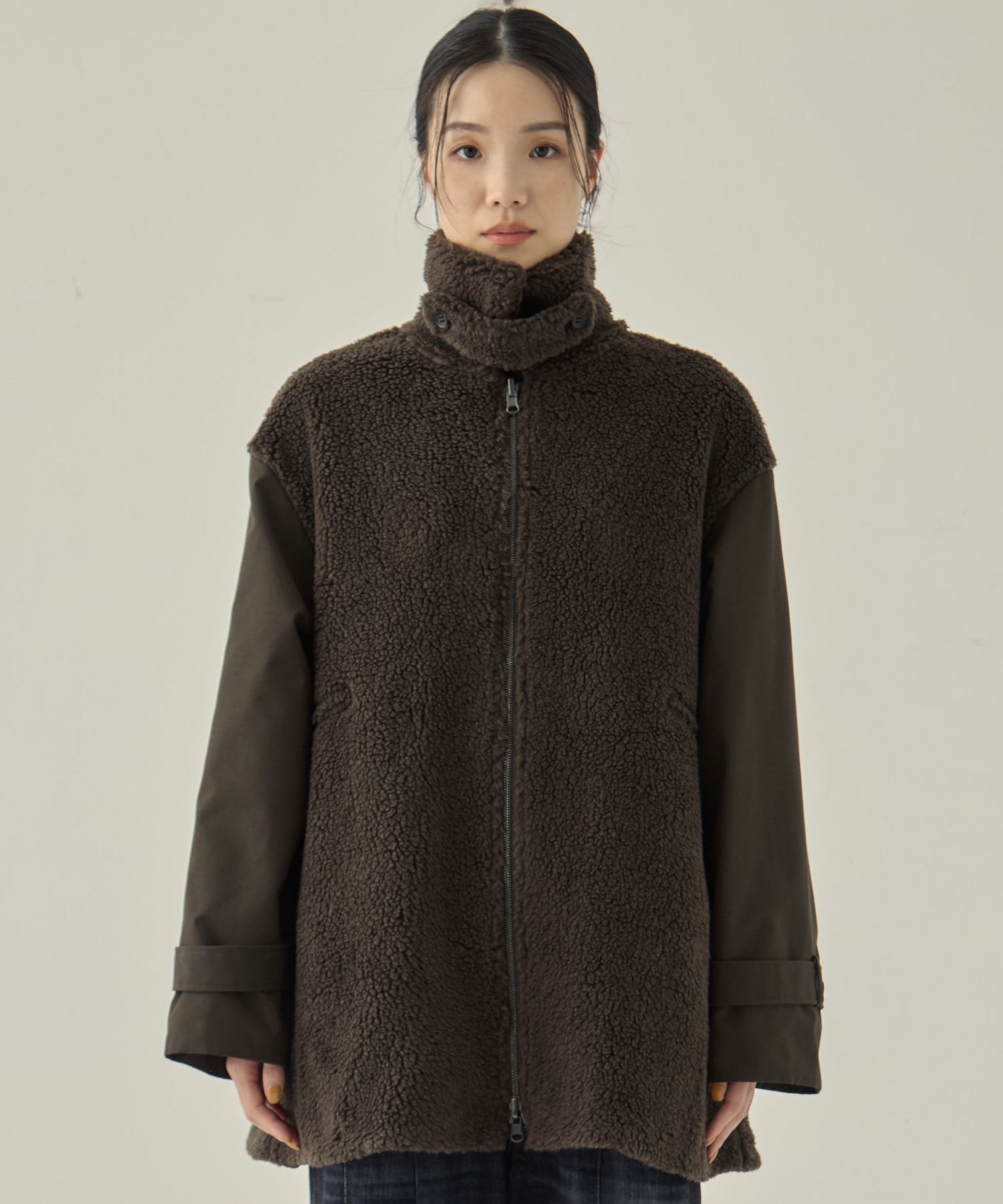 別注リサイクルシェルタフタ×ボア VACHEMENT