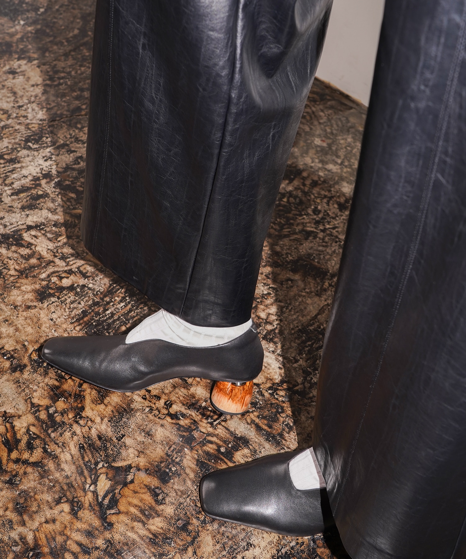 REVE LEATHER BOOTS ALM