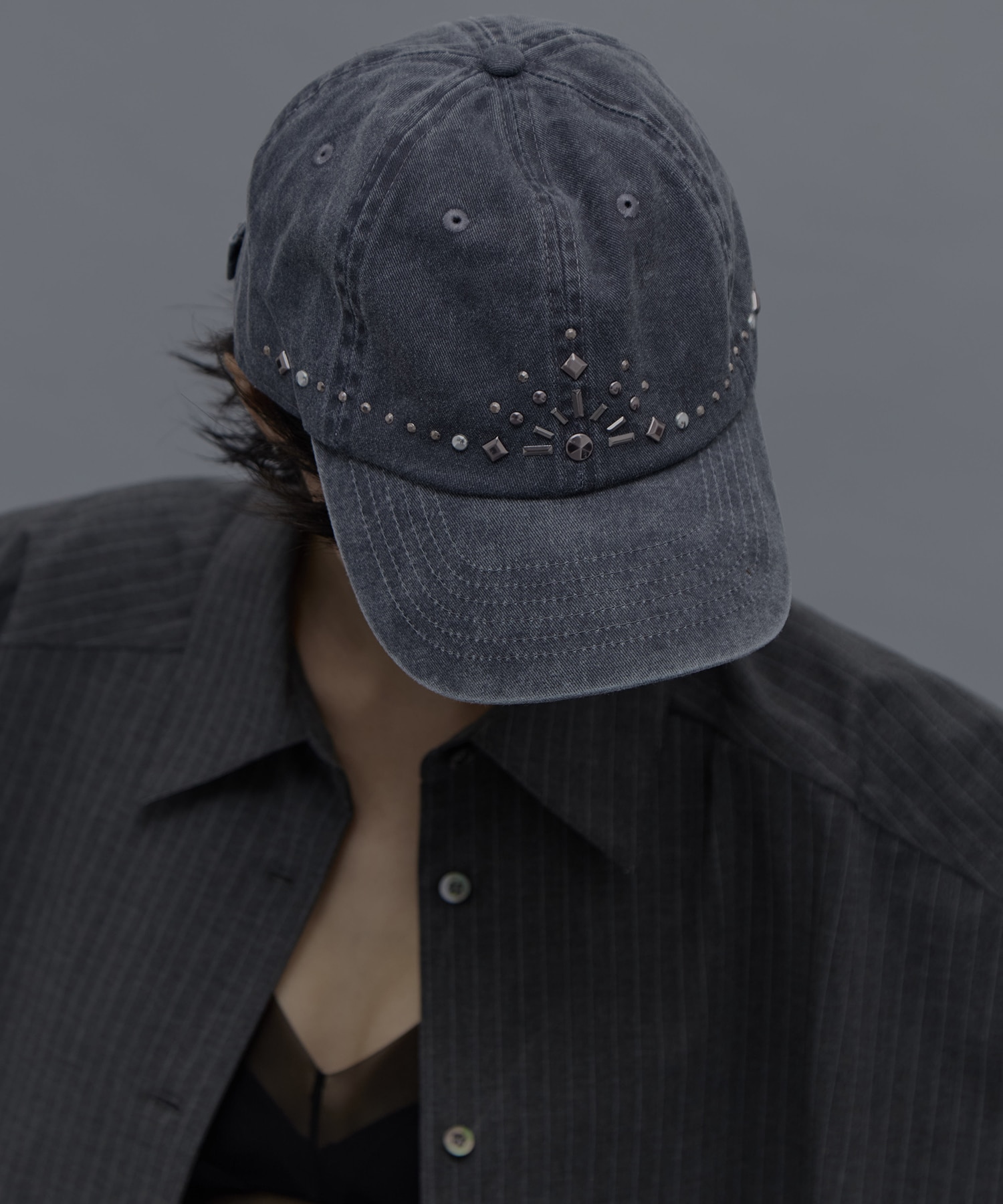 別注silver metal tiara cap tanakadaisuke