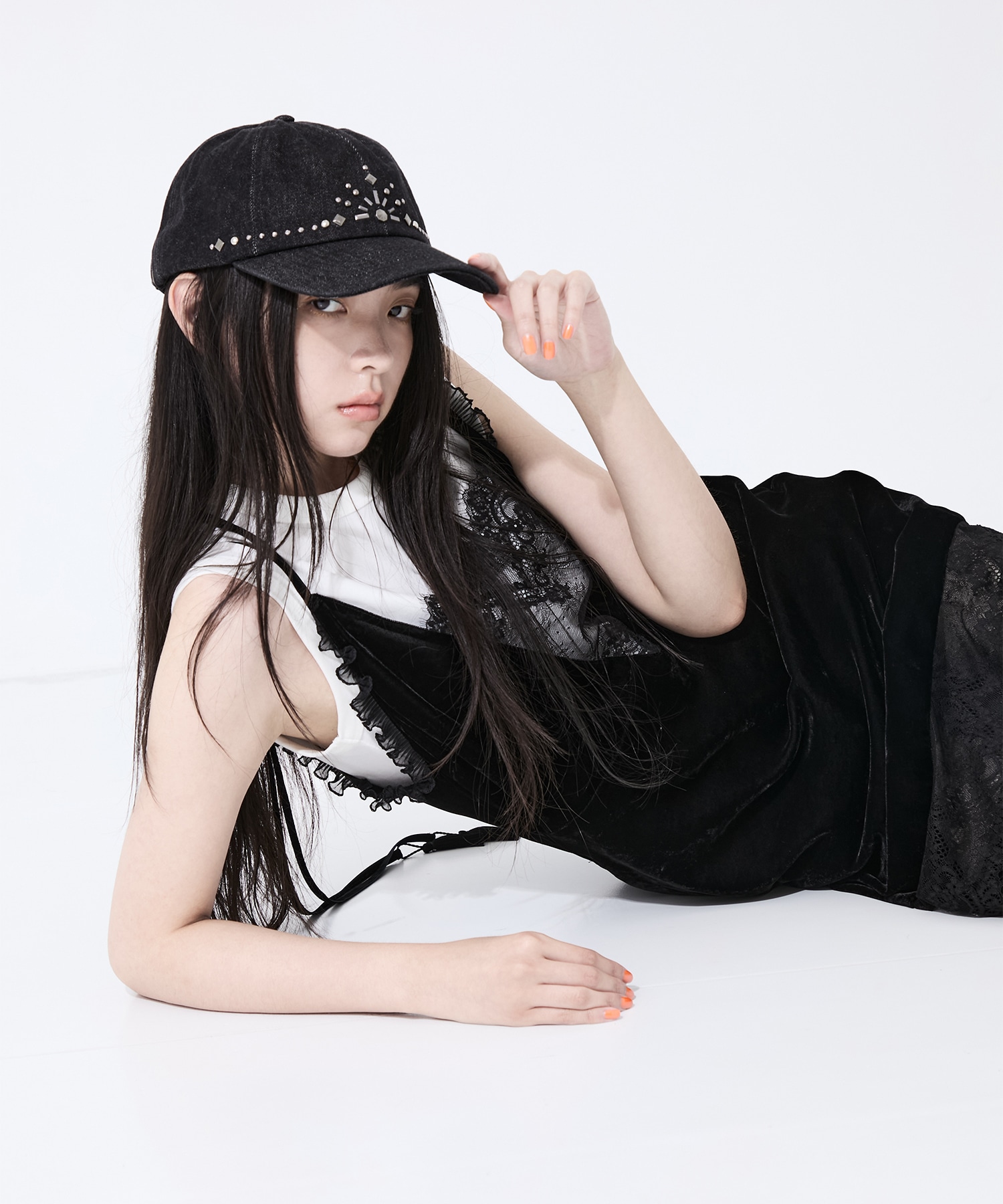 別注silver metal tiara cap tanakadaisuke