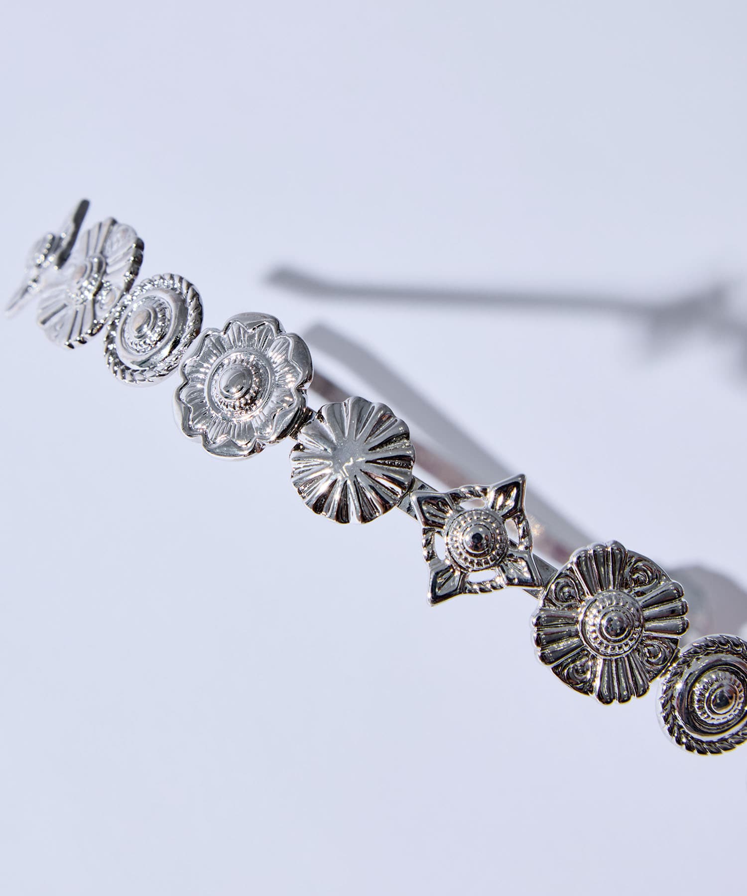 Metal narrow headband TOGA